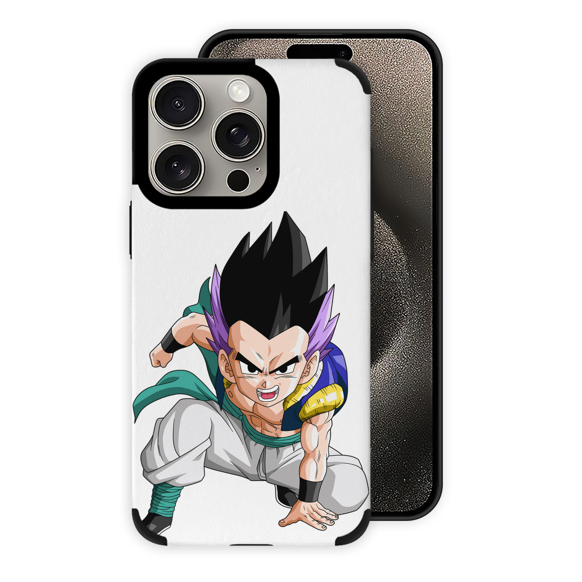 （画像用） ドラゴンボール 孫 悟飯（そんごはん）DRAGON BALL Son Gohan 【iPhone15ProMax対応】 PUレザー スマホケース 耐衝撃＆黄変防止