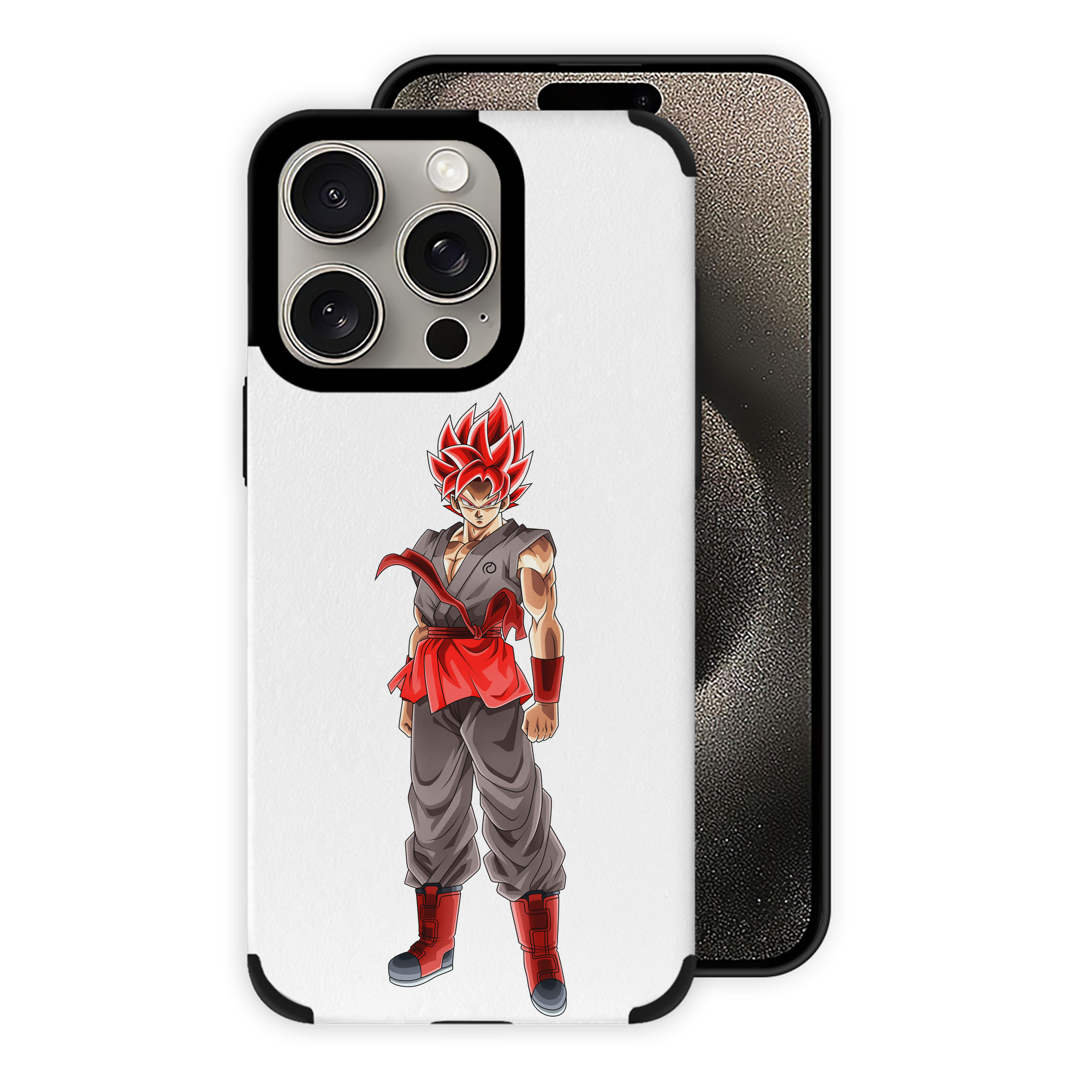（画像用） ドラゴンボール 孫 悟飯（そんごはん）DRAGON BALL Son Gohan 【iPhone15ProMax対応】 PUレザー スマホケース 耐衝撃＆黄変防止