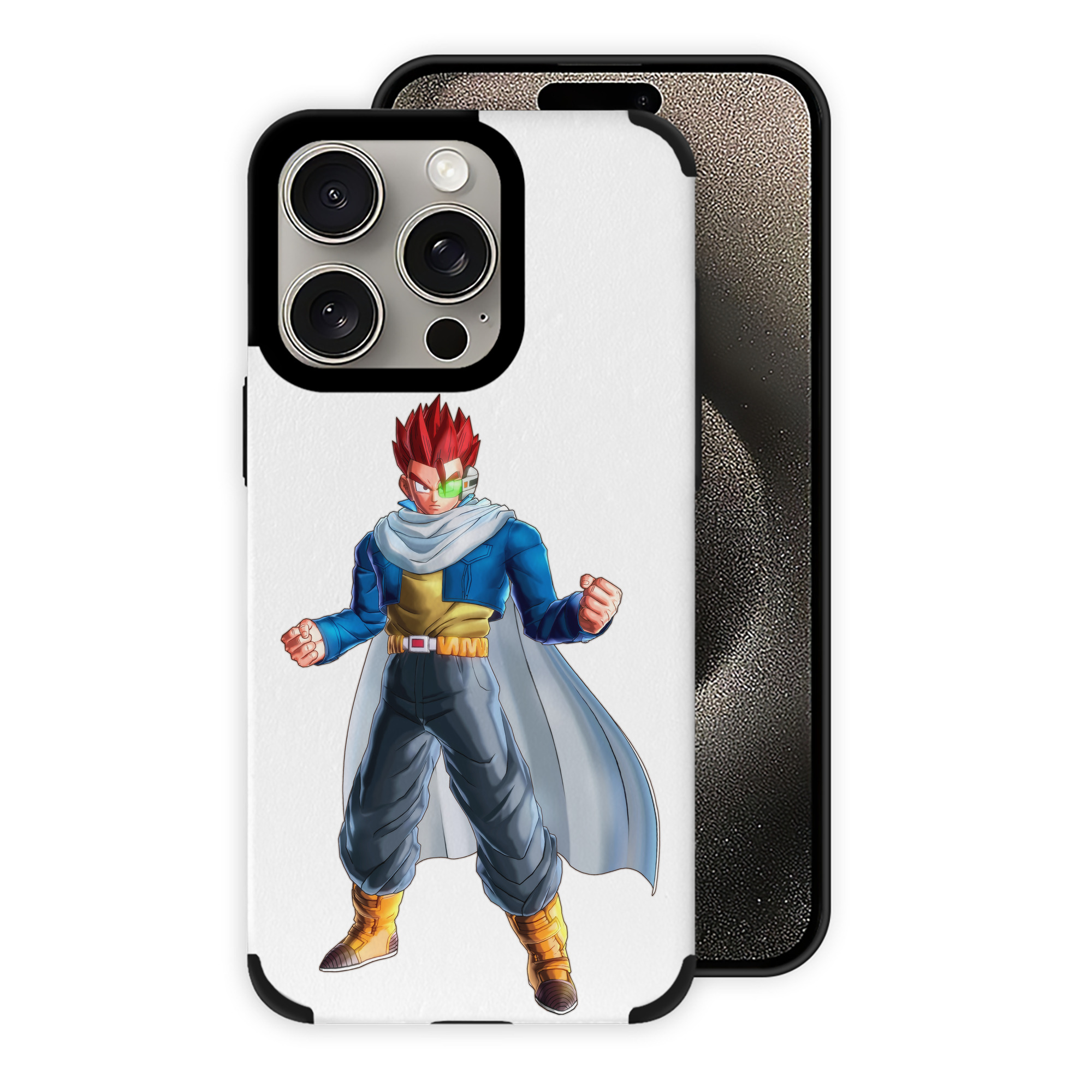 （画像用） ドラゴンボール 孫 悟飯（そんごはん）DRAGON BALL Son Gohan 【iPhone15ProMax対応】 PUレザー スマホケース 耐衝撃＆黄変防止