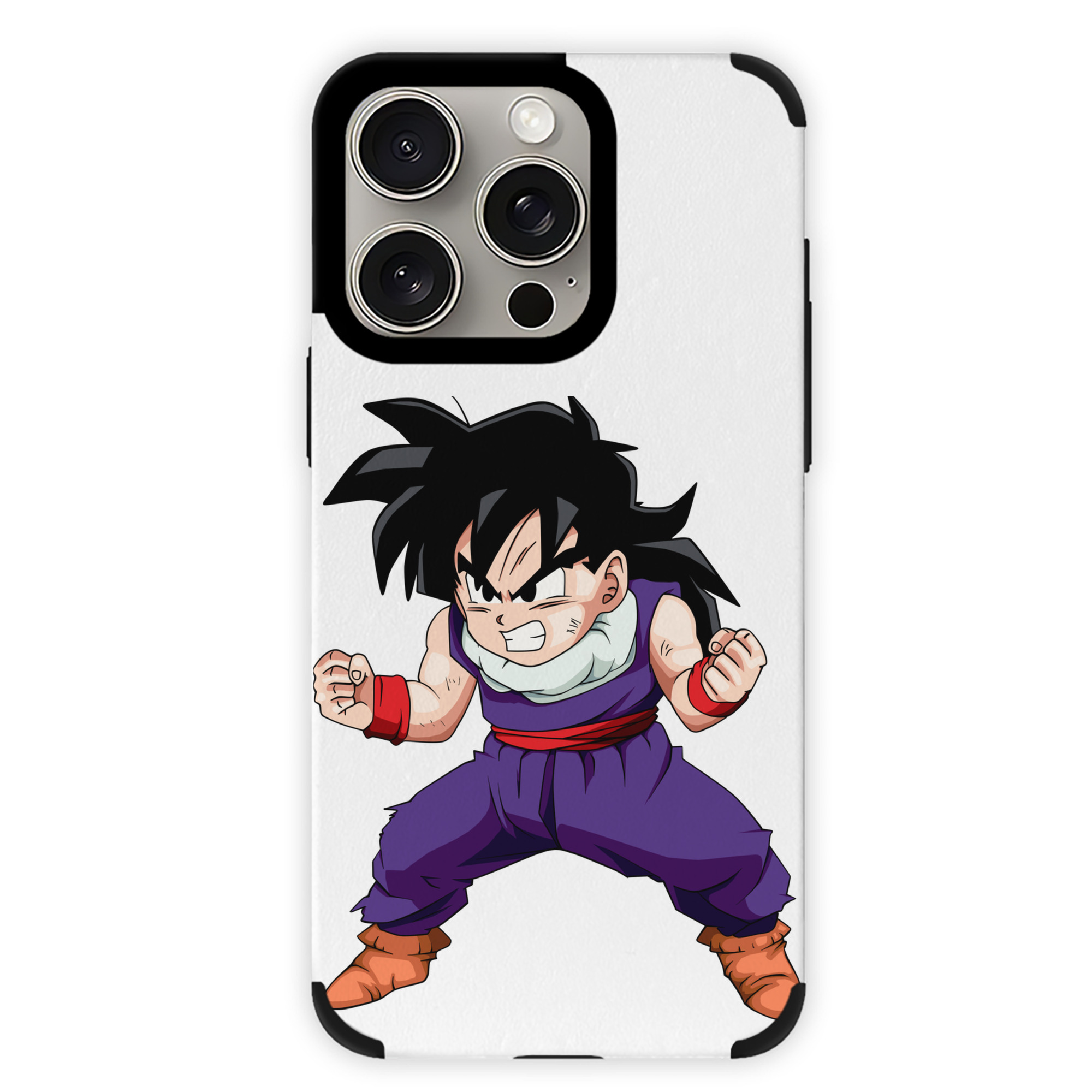 （画像用） ドラゴンボール 孫 悟飯（そんごはん）DRAGON BALL Son Gohan 【iPhone15ProMax対応】 PUレザー スマホケース 耐衝撃＆黄変防止
