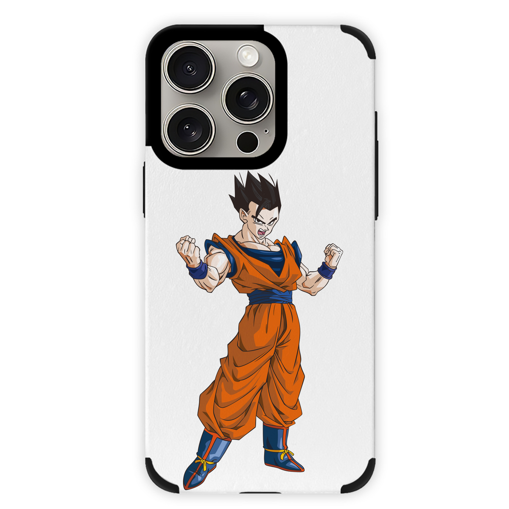 （画像用） ドラゴンボール 孫 悟飯（そんごはん）DRAGON BALL Son Gohan 【iPhone15ProMax対応】 PUレザー スマホケース 耐衝撃＆黄変防止