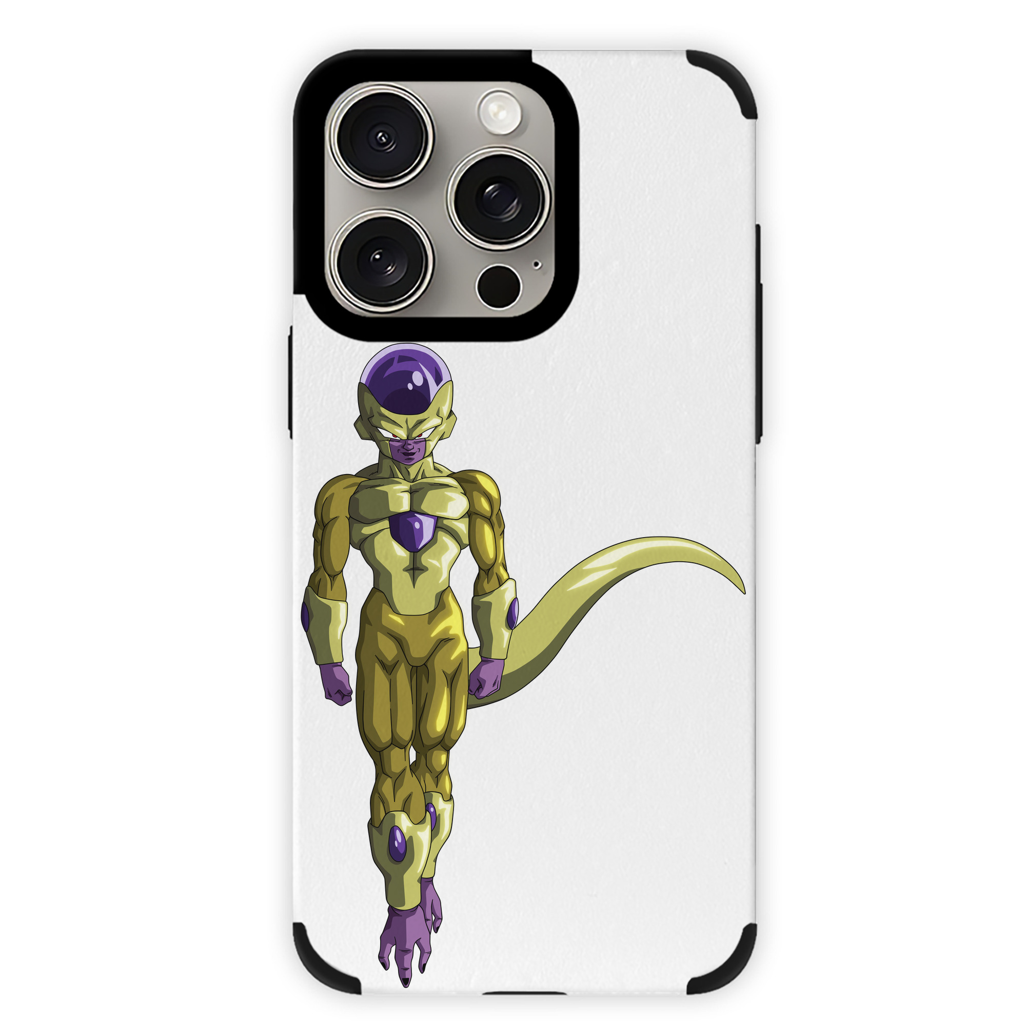 （画像用） ドラゴンボール フリーザ DRAGON BALL Frieza 【iPhone15ProMax対応】 PUレザー スマホケース 耐衝撃＆黄変防止