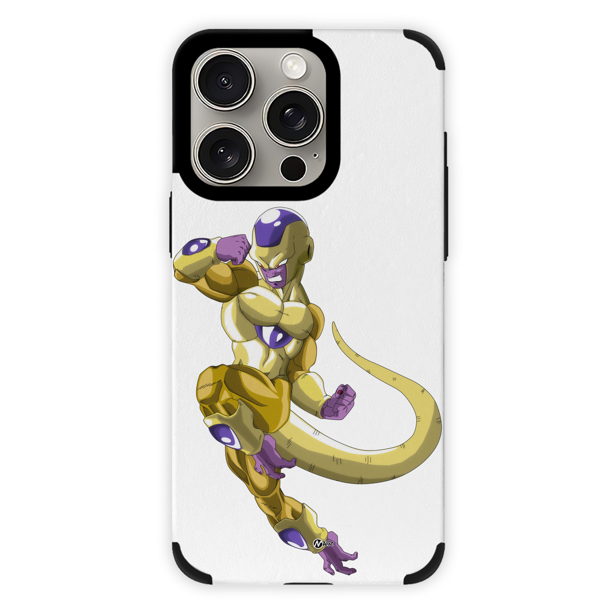（画像用） ドラゴンボール フリーザ DRAGON BALL Frieza 【iPhone15ProMax対応】 PUレザー スマホケース 耐衝撃＆黄変防止