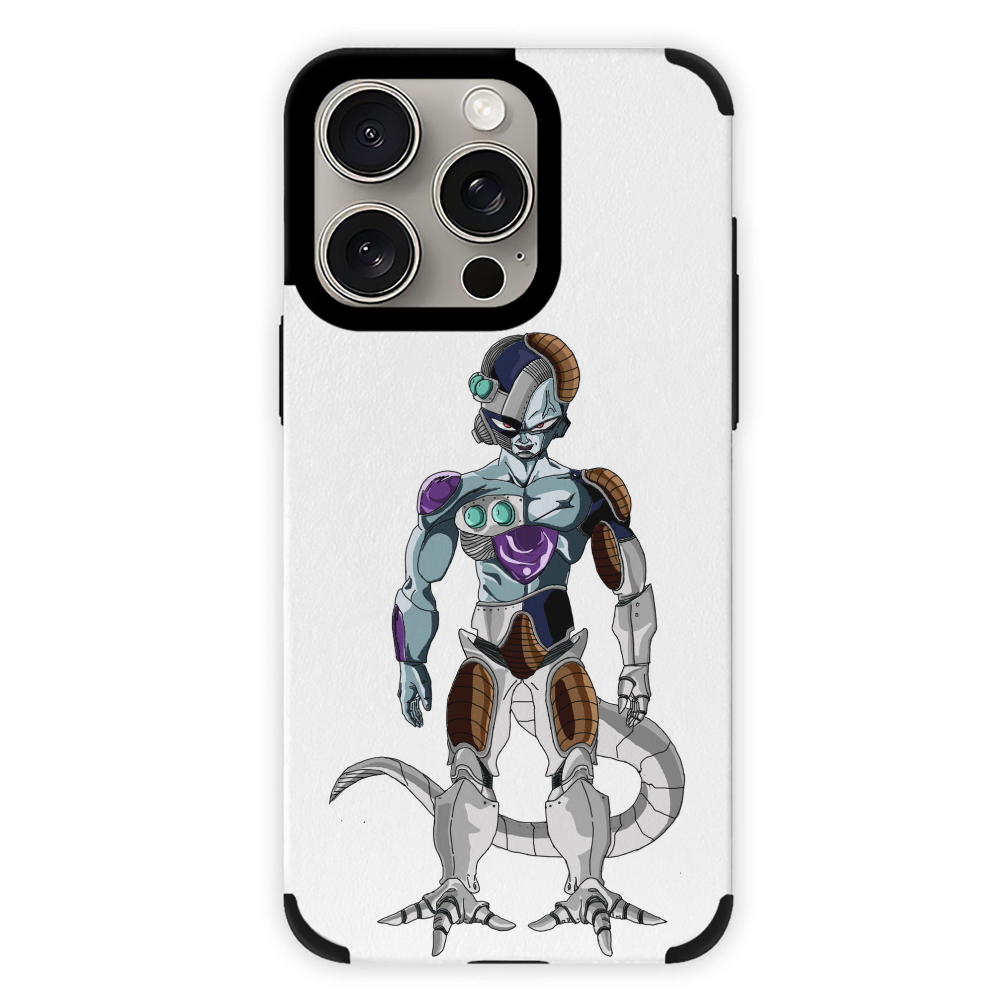 （画像用） ドラゴンボール クウラ DRAGON BALL Cooler Coora 【iPhone15ProMax対応】 PUレザー スマホケース 耐衝撃＆黄変防止