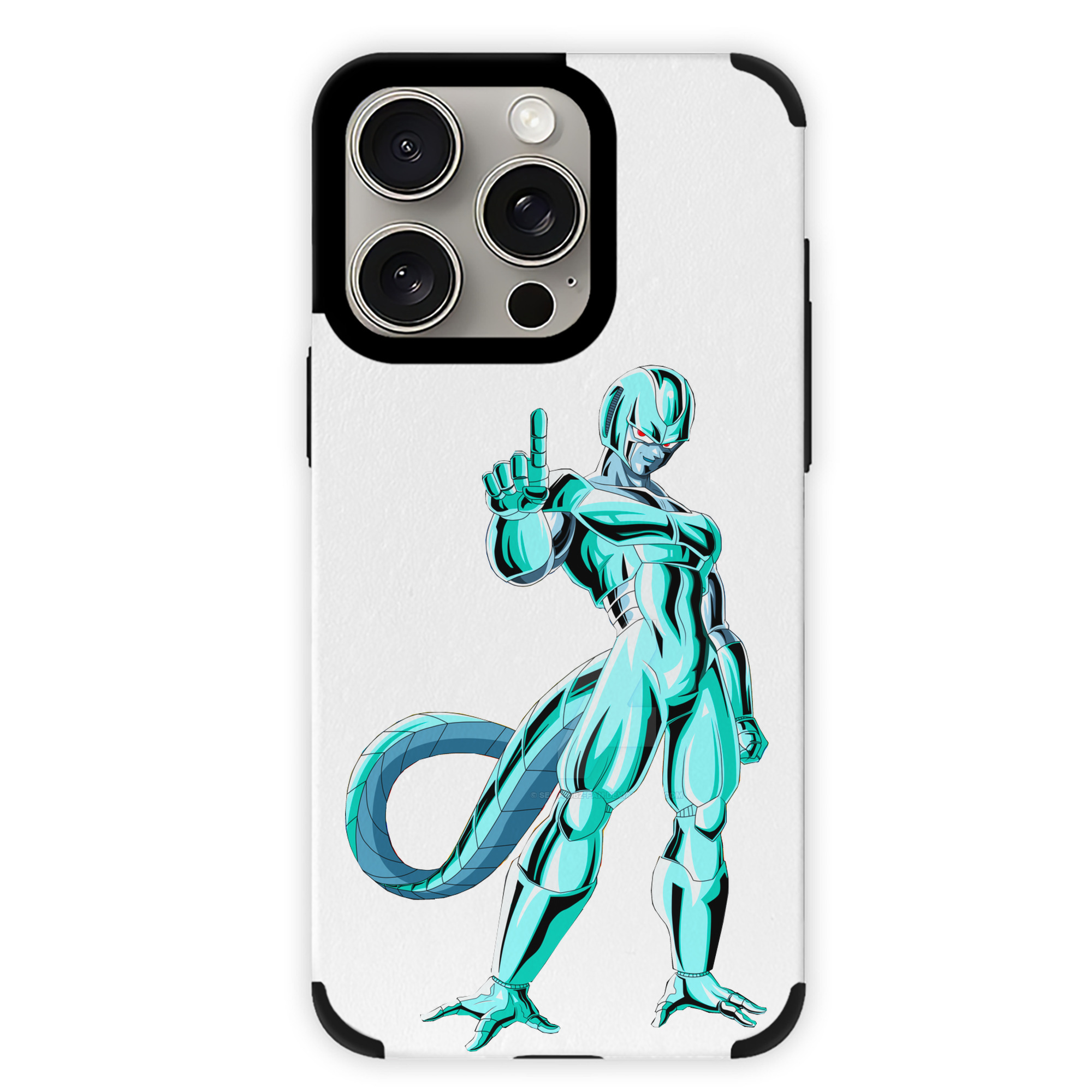 （画像用） ドラゴンボール クウラ DRAGON BALL Cooler Coora 【iPhone15ProMax対応】 PUレザー スマホケース 耐衝撃＆黄変防止
