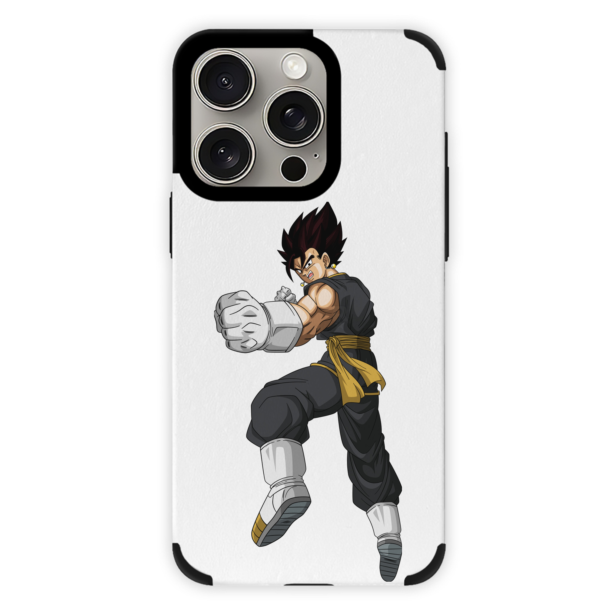 （画像用） ドラゴンボール ベジット DRAGON BALL Vegetto 【iPhone15ProMax対応】 PUレザー スマホケース 耐衝撃＆黄変防止