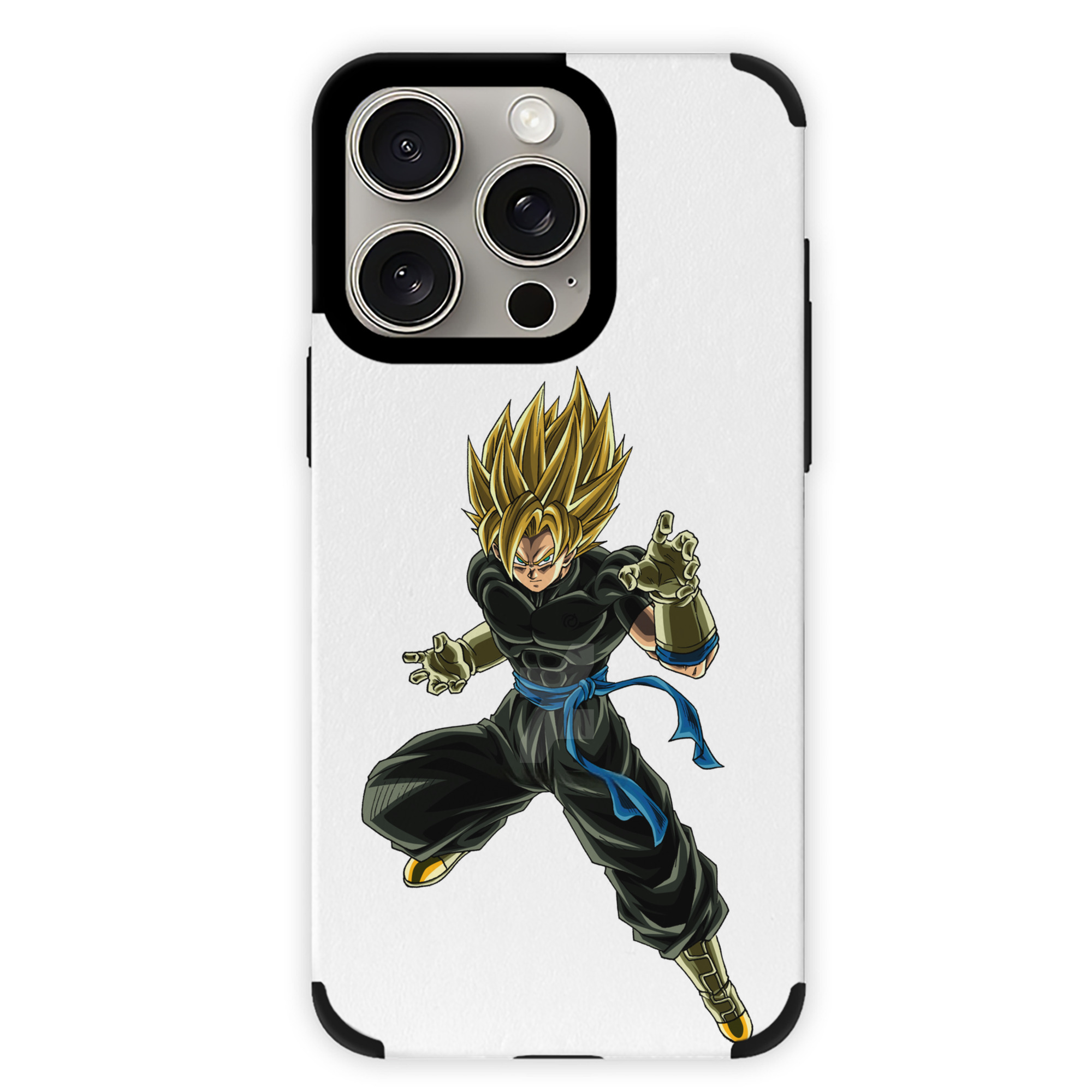 （画像用） ドラゴンボール ベジット DRAGON BALL Vegetto 【iPhone15ProMax対応】 PUレザー スマホケース 耐衝撃＆黄変防止