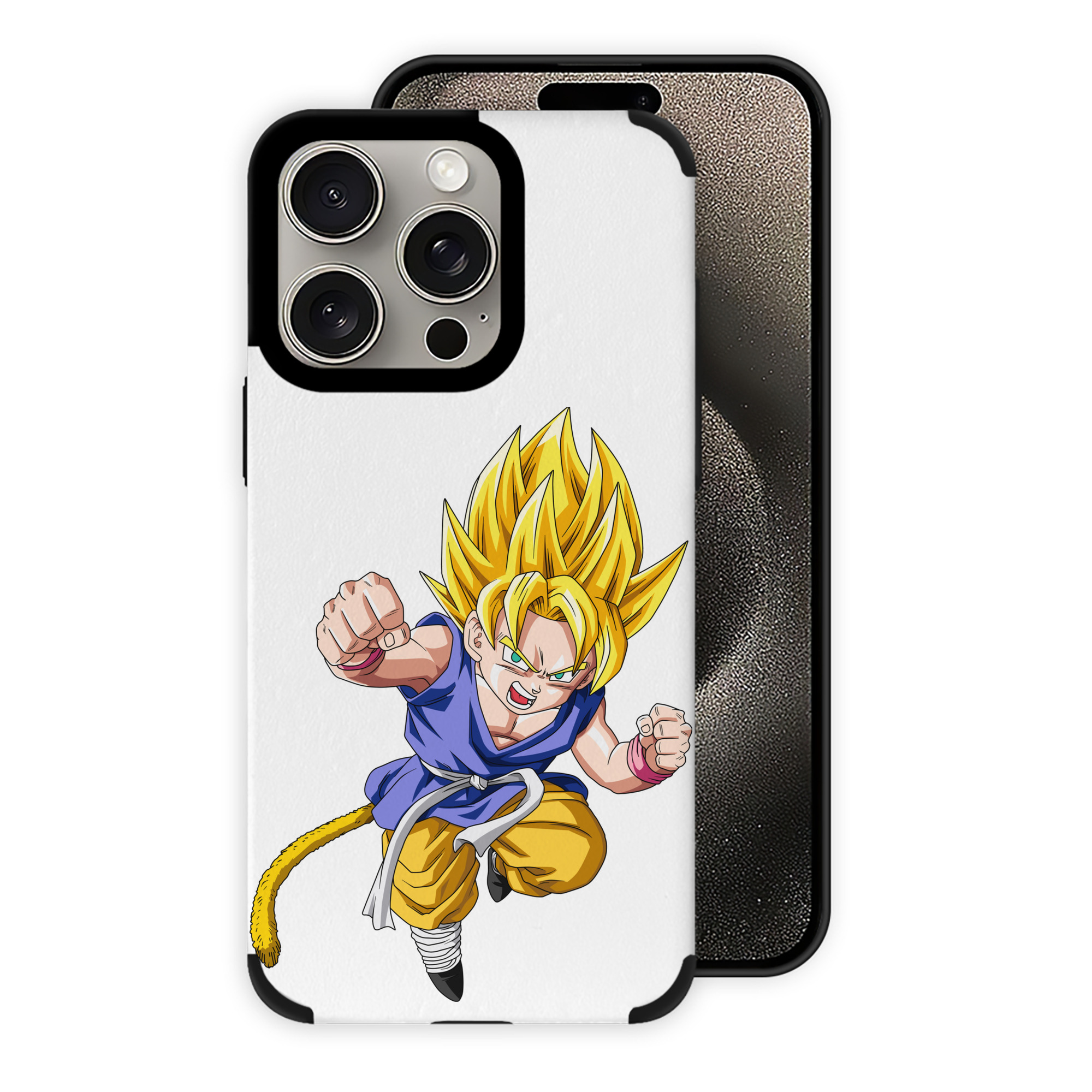 （画像用） ドラゴンボール ベジット DRAGON BALL Vegetto 【iPhone15ProMax対応】 PUレザー スマホケース 耐衝撃＆黄変防止