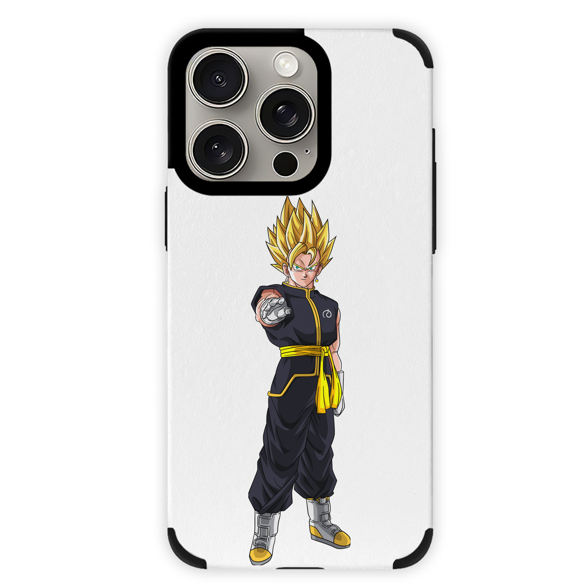 （画像用） ドラゴンボール ベジット DRAGON BALL Vegetto 【iPhone15ProMax対応】 PUレザー スマホケース 耐衝撃＆黄変防止