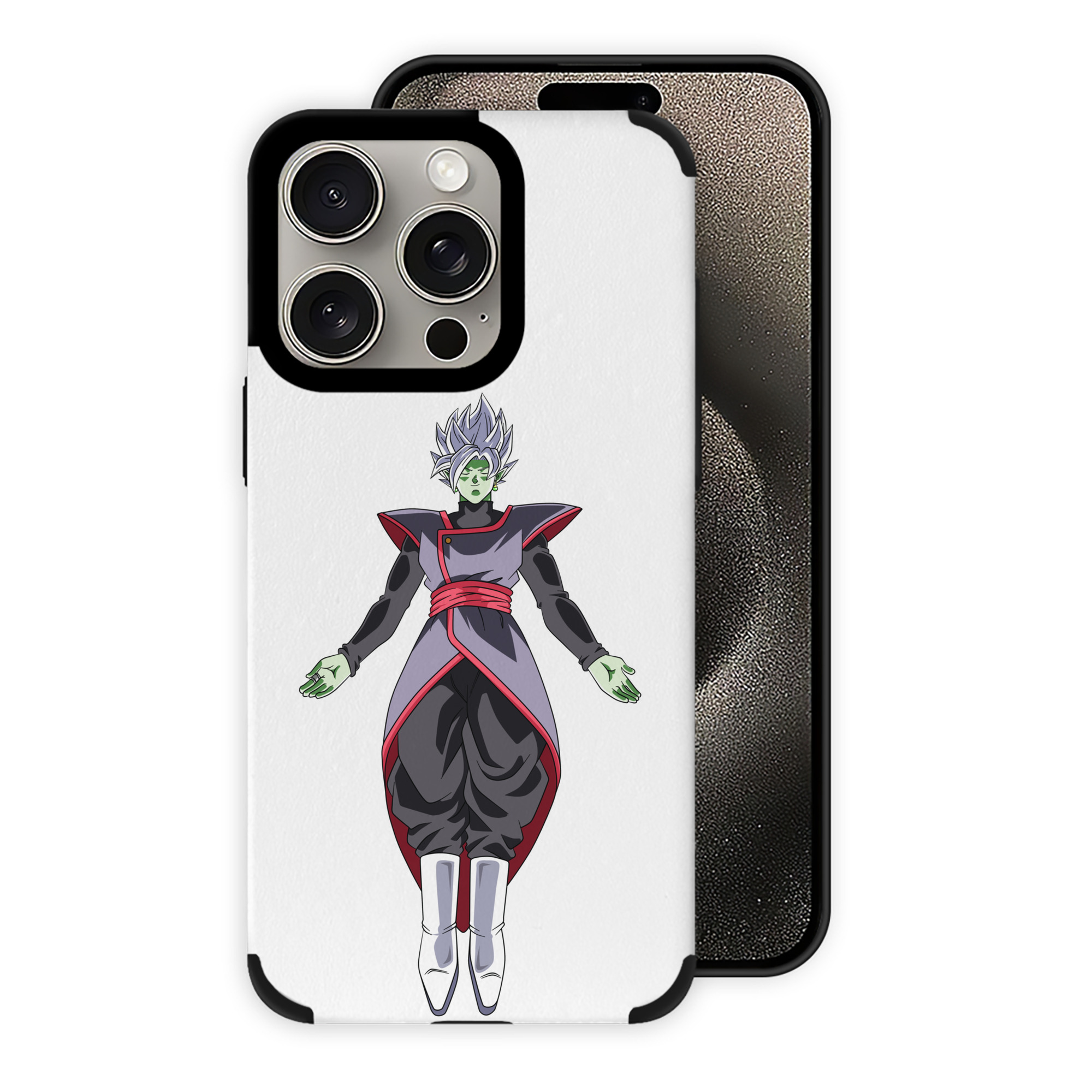 （画像用） ドラゴンボール ベジット DRAGON BALL Vegetto 【iPhone15ProMax対応】 PUレザー スマホケース 耐衝撃＆黄変防止