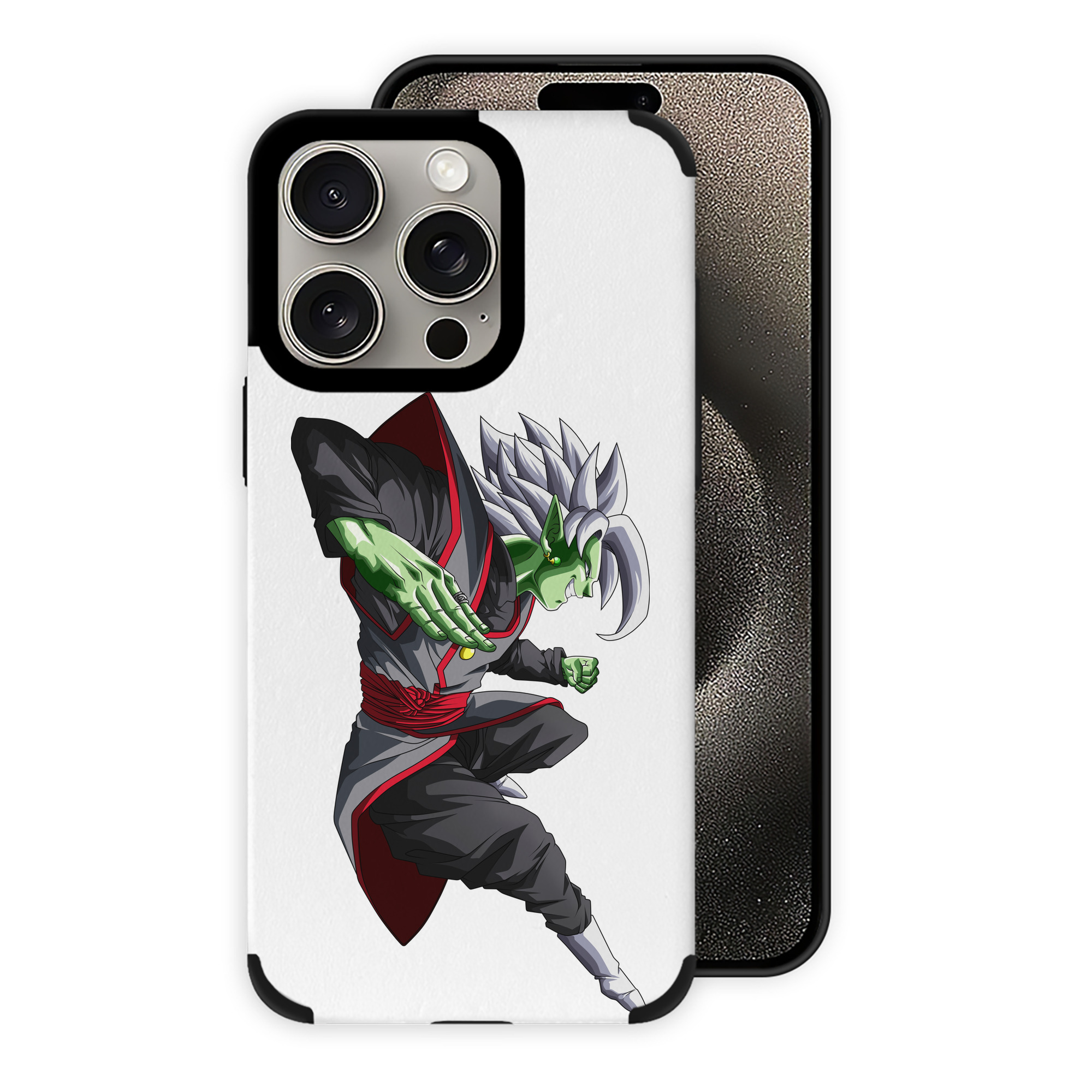 （画像用） ドラゴンボール ベジット DRAGON BALL Vegetto 【iPhone15ProMax対応】 PUレザー スマホケース 耐衝撃＆黄変防止
