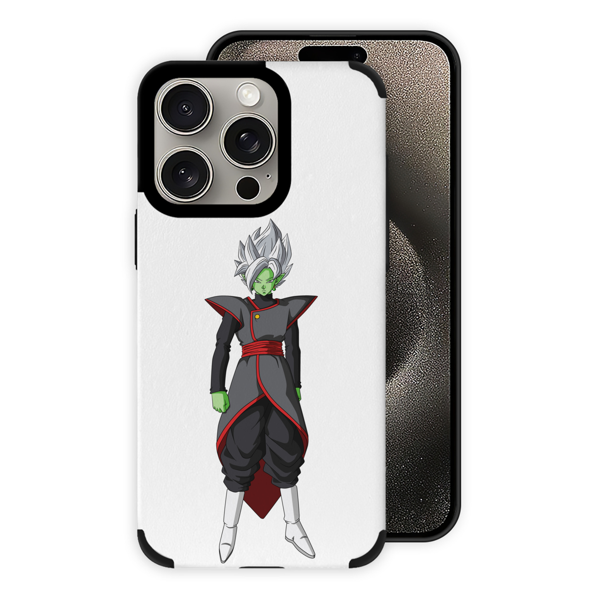 （画像用） ドラゴンボール ベジット DRAGON BALL Vegetto 【iPhone15ProMax対応】 PUレザー スマホケース 耐衝撃＆黄変防止