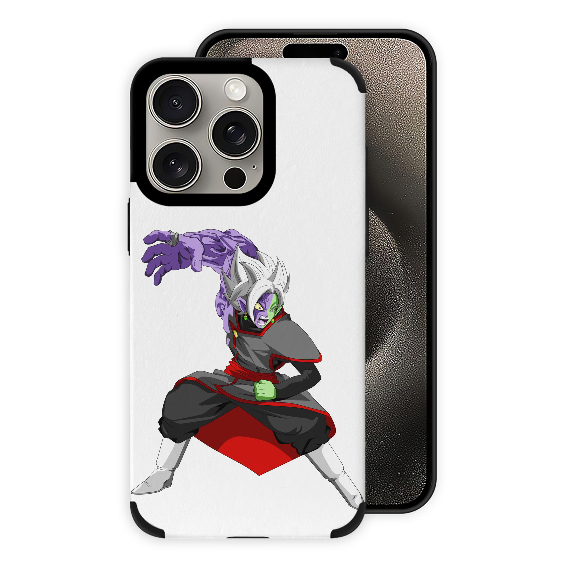 （画像用） ドラゴンボール ベジット DRAGON BALL Vegetto 【iPhone15ProMax対応】 PUレザー スマホケース 耐衝撃＆黄変防止