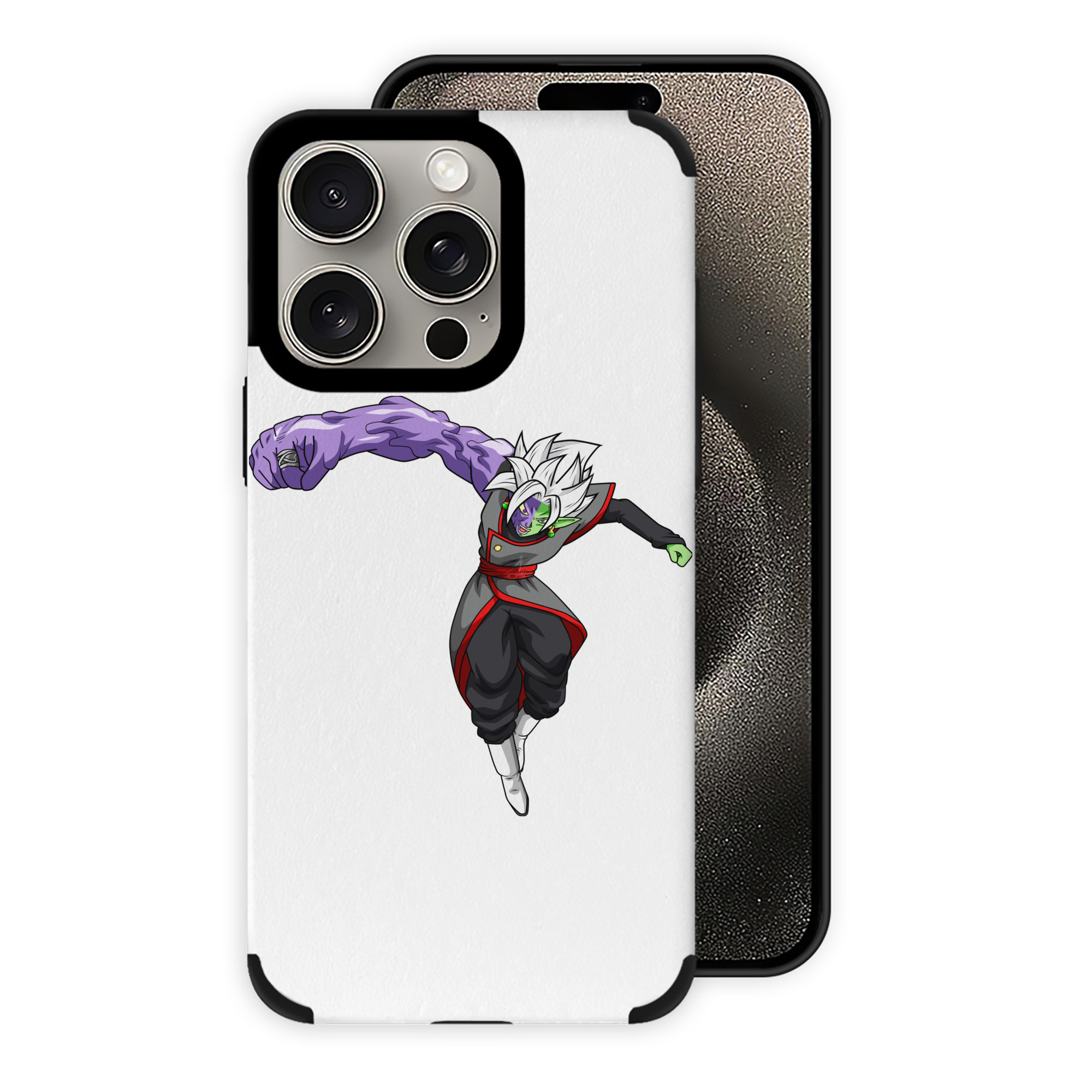 （画像用） ドラゴンボール ベジット DRAGON BALL Vegetto 【iPhone15ProMax対応】 PUレザー スマホケース 耐衝撃＆黄変防止