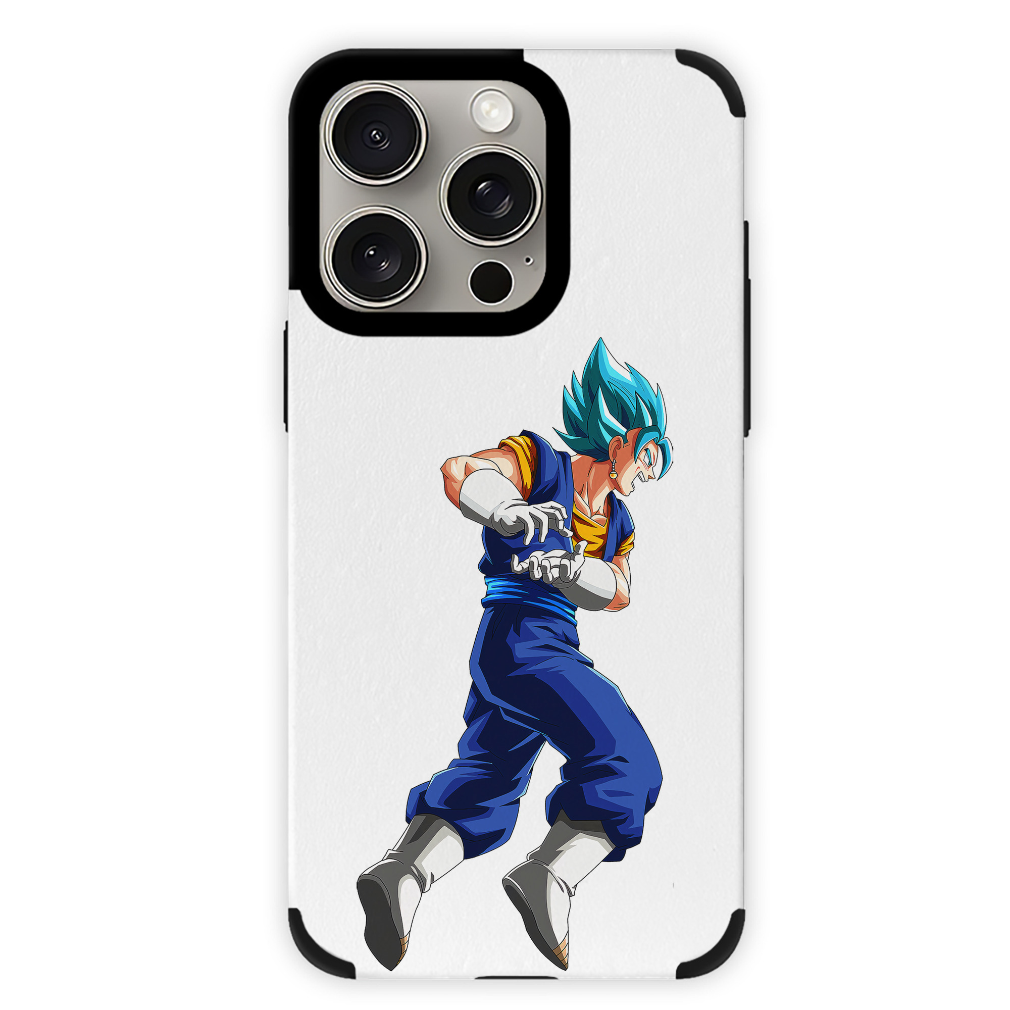 （画像用） ドラゴンボール ベジット DRAGON BALL Vegetto 【iPhone15ProMax対応】 PUレザー スマホケース 耐衝撃＆黄変防止