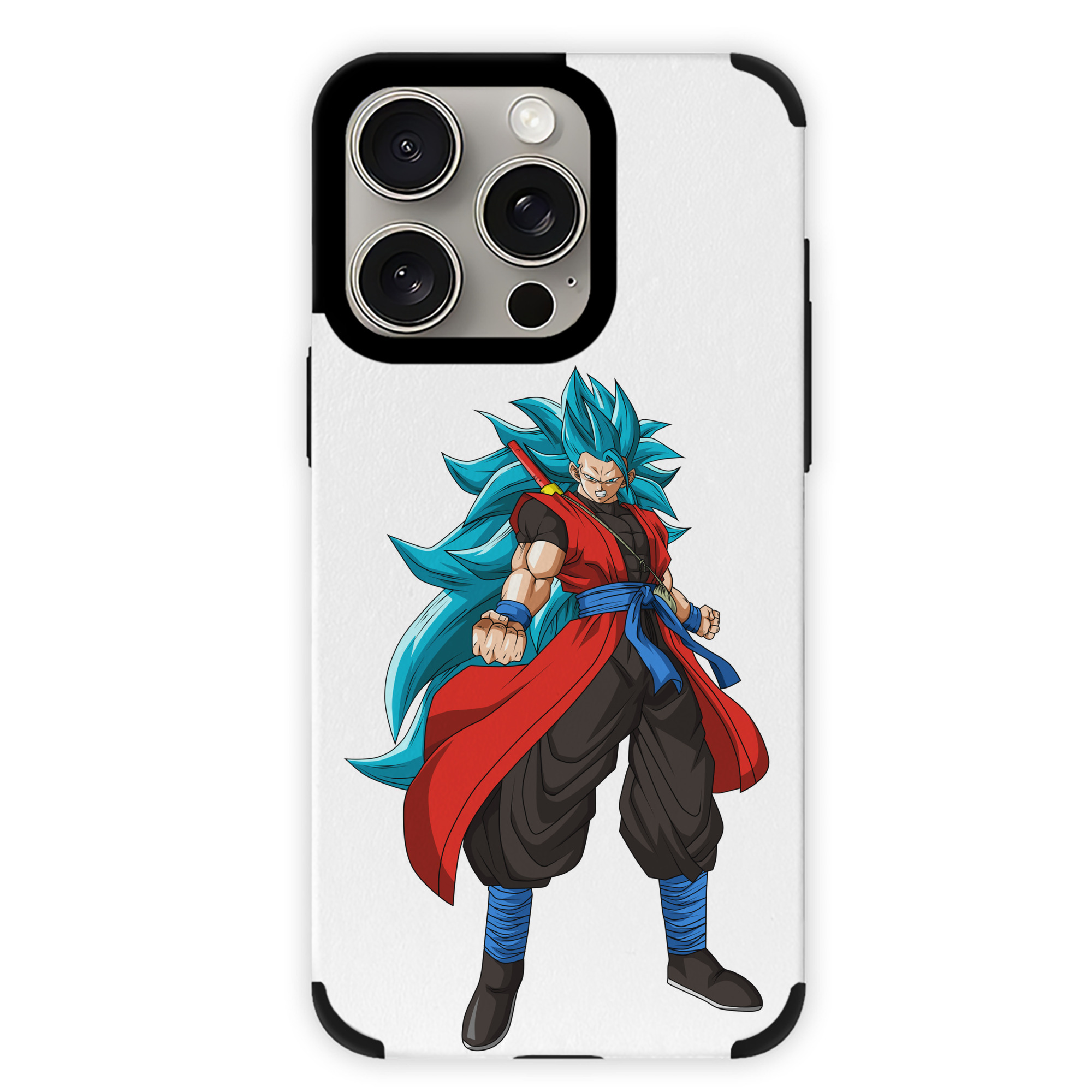 （画像用） ドラゴンボール ベジット DRAGON BALL Vegetto 【iPhone15ProMax対応】 PUレザー スマホケース 耐衝撃＆黄変防止