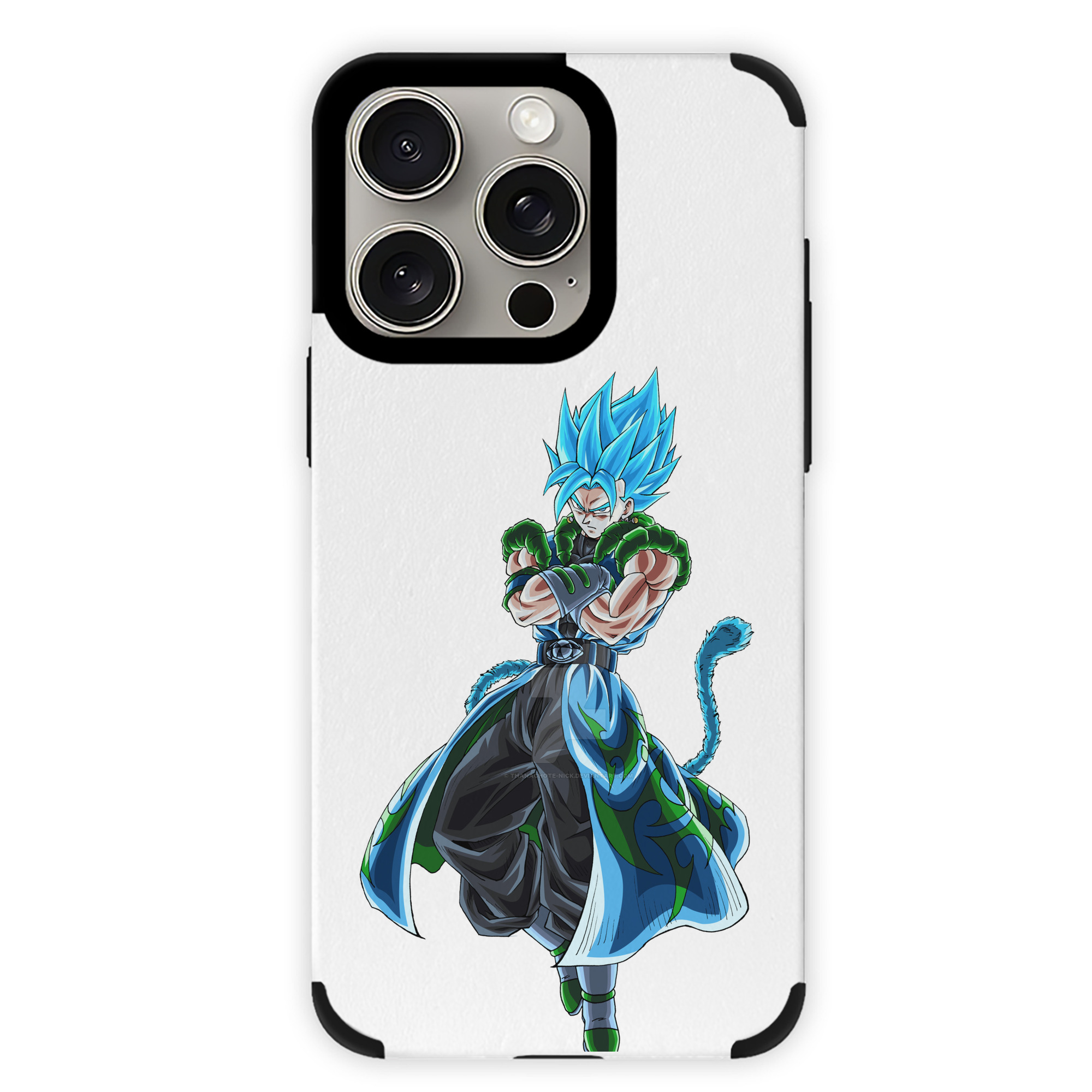 （画像用） ドラゴンボール ベジット DRAGON BALL Vegetto 【iPhone15ProMax対応】 PUレザー スマホケース 耐衝撃＆黄変防止