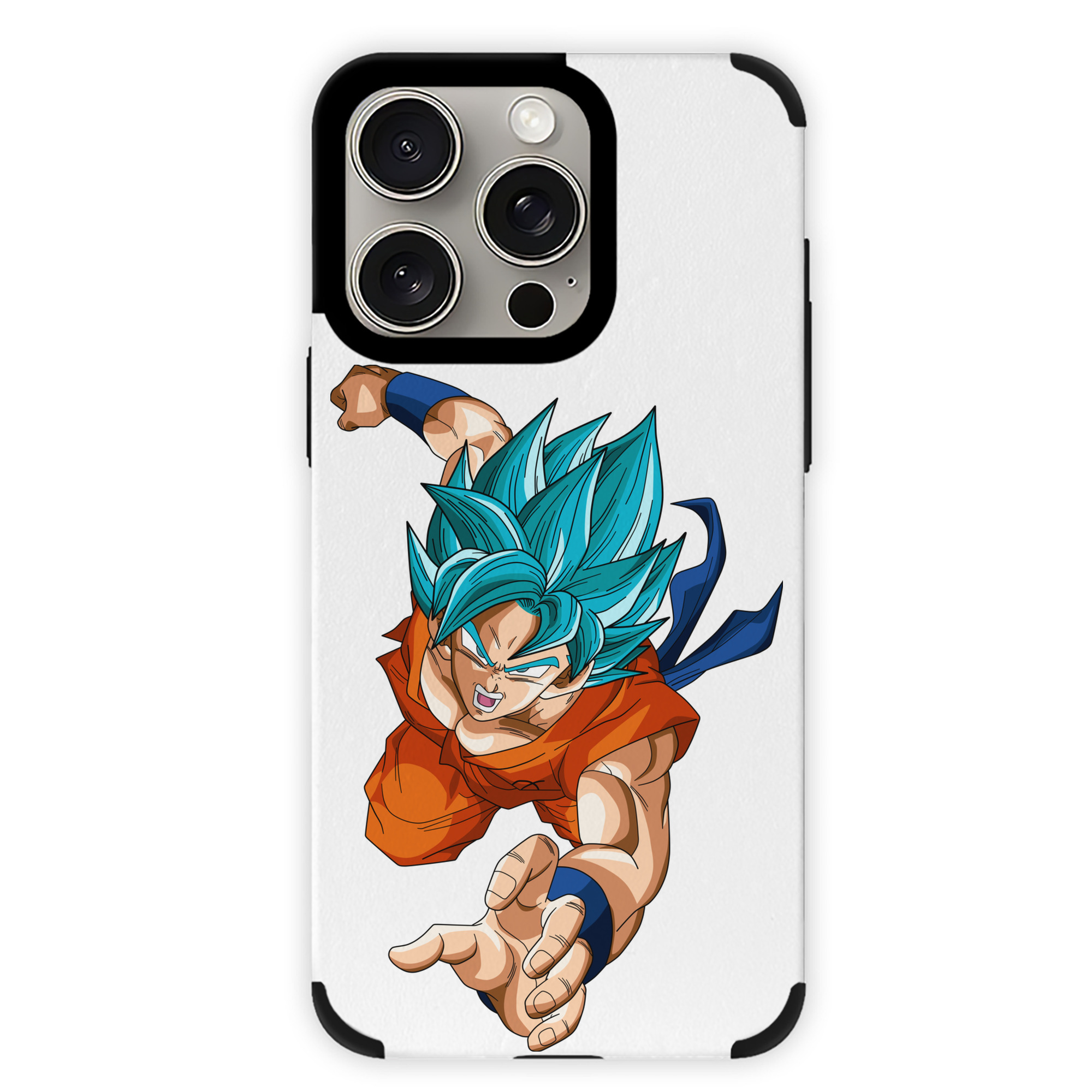 （画像用） ドラゴンボール ベジット DRAGON BALL Vegetto 【iPhone15ProMax対応】 PUレザー スマホケース 耐衝撃＆黄変防止