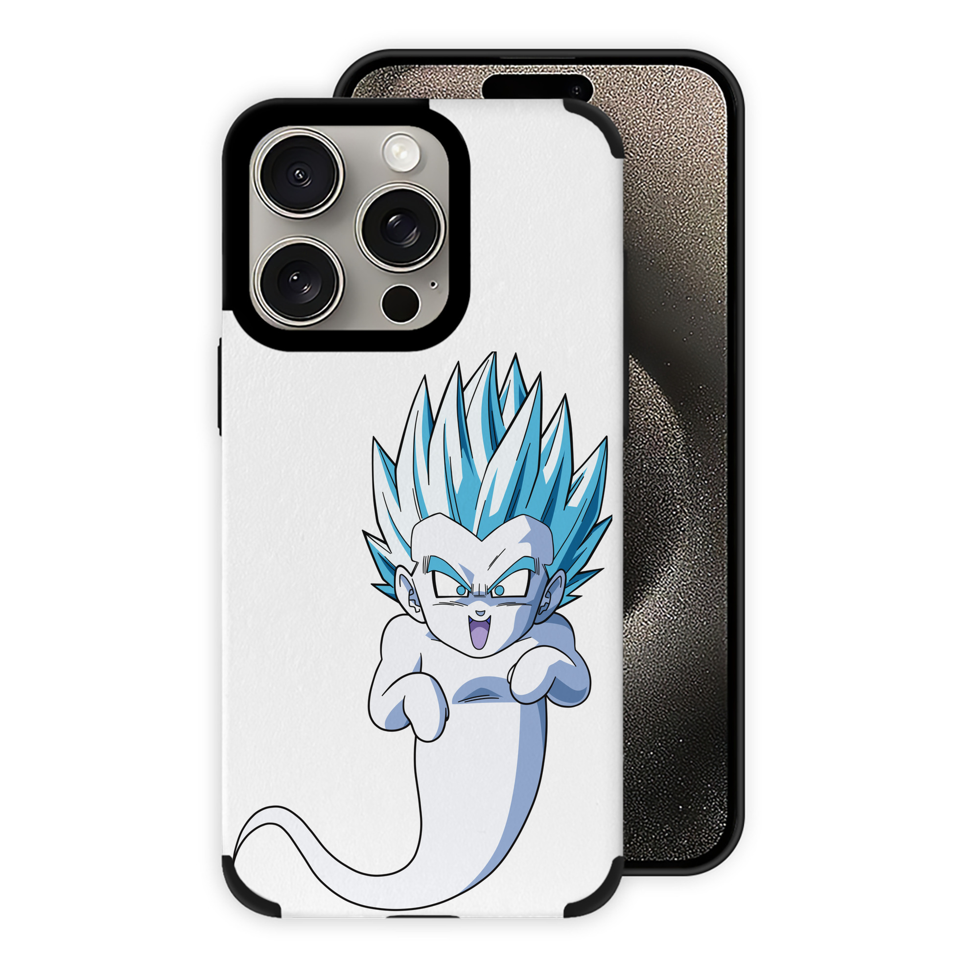 （画像用） ドラゴンボール ベジット DRAGON BALL Vegetto 【iPhone15ProMax対応】 PUレザー スマホケース 耐衝撃＆黄変防止