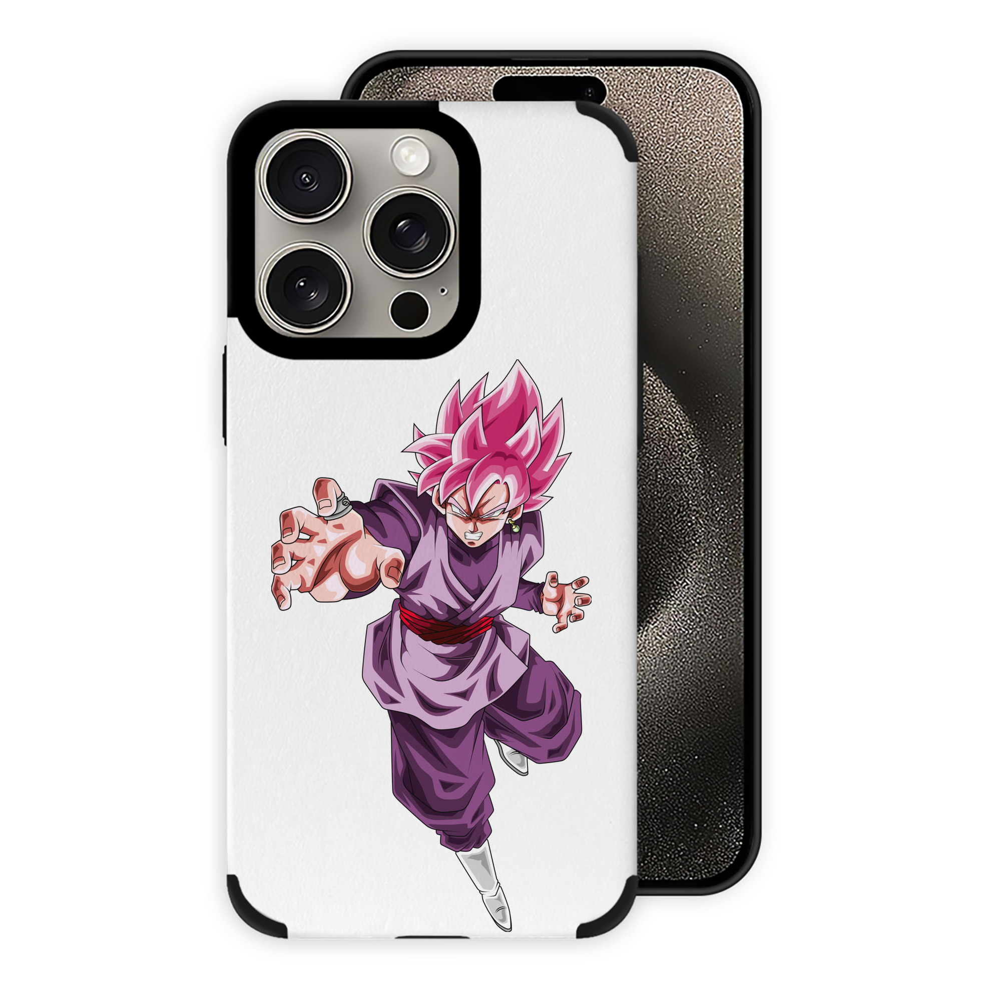 （画像用） ドラゴンボール ベジット DRAGON BALL Vegetto 【iPhone15ProMax対応】 PUレザー スマホケース 耐衝撃＆黄変防止