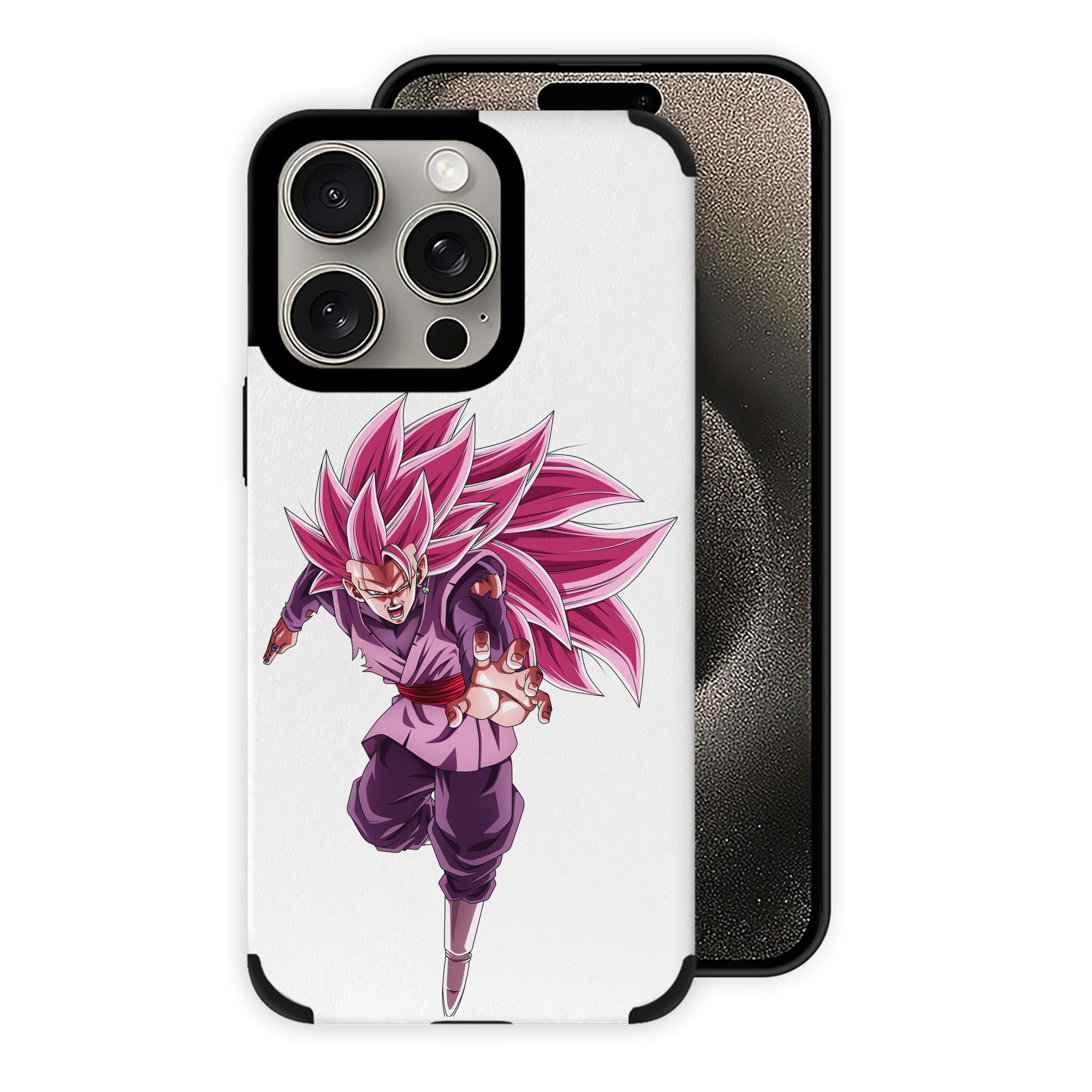 （画像用） ドラゴンボール ベジット DRAGON BALL Vegetto 【iPhone15ProMax対応】 PUレザー スマホケース 耐衝撃＆黄変防止