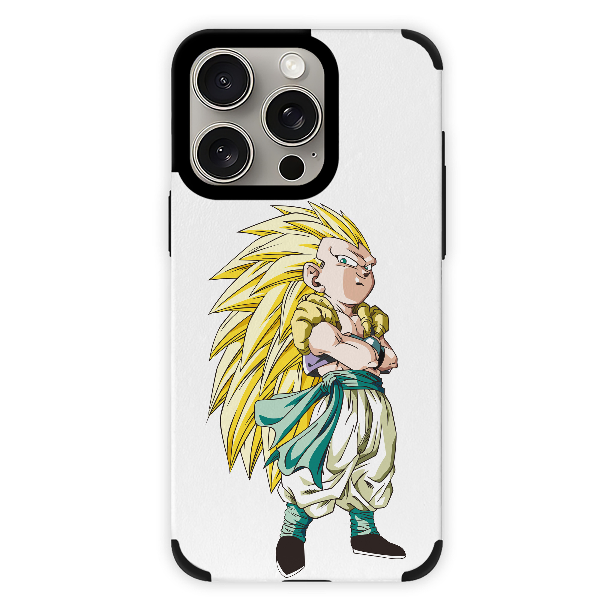 （画像用） ドラゴンボール ベジット DRAGON BALL Vegetto 【iPhone15ProMax対応】 PUレザー スマホケース 耐衝撃＆黄変防止