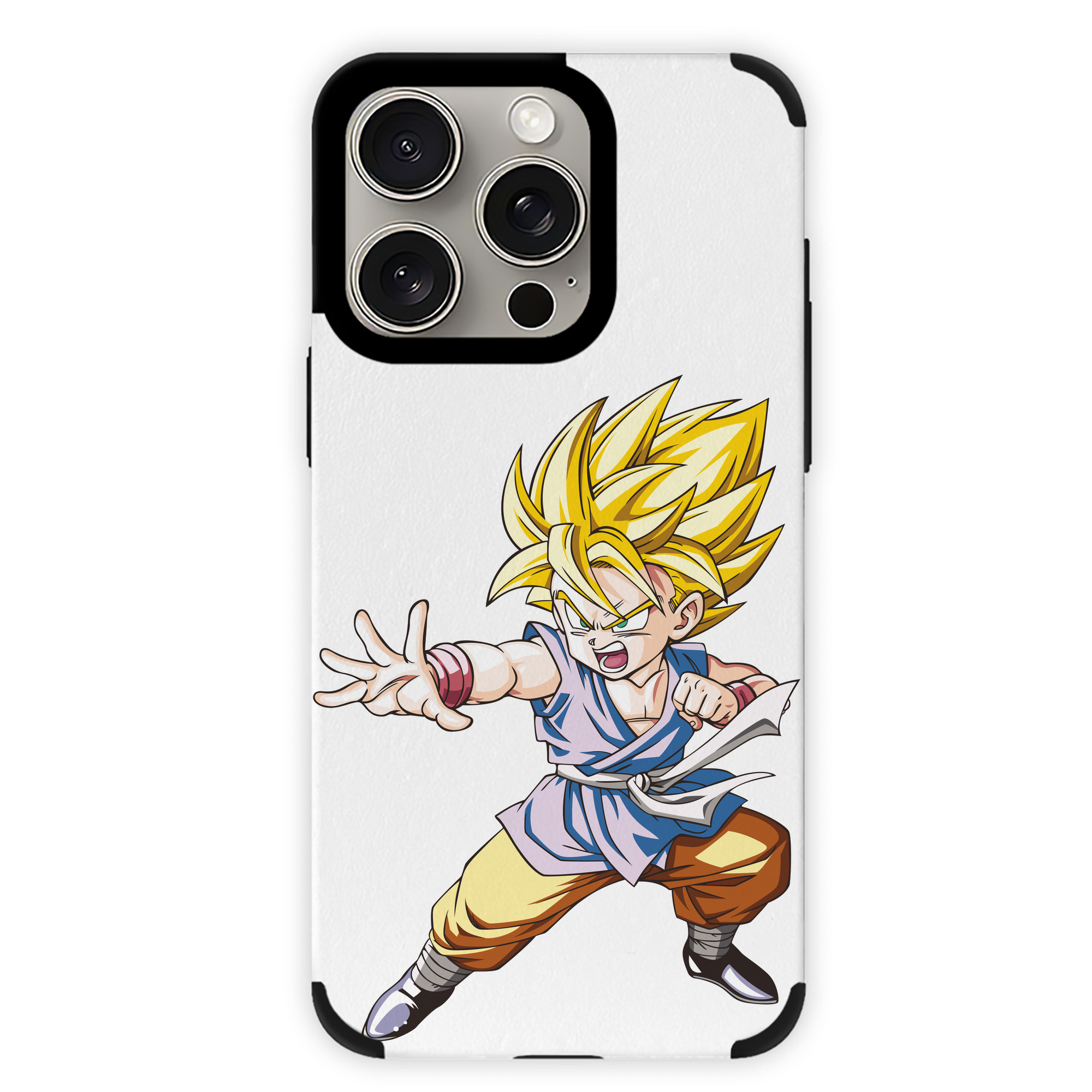 （画像用） ドラゴンボール ベジット DRAGON BALL Vegetto 【iPhone15ProMax対応】 PUレザー スマホケース 耐衝撃＆黄変防止