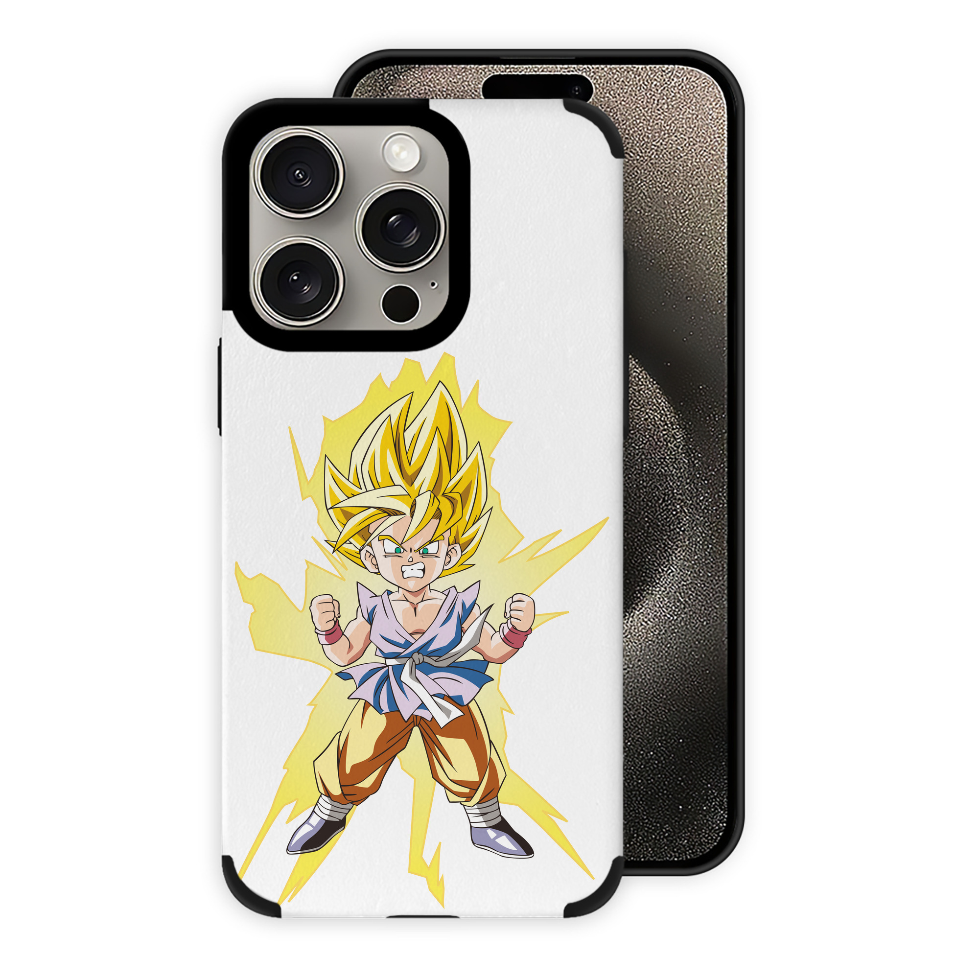 （画像用） ドラゴンボール ベジット DRAGON BALL Vegetto 【iPhone15ProMax対応】 PUレザー スマホケース 耐衝撃＆黄変防止