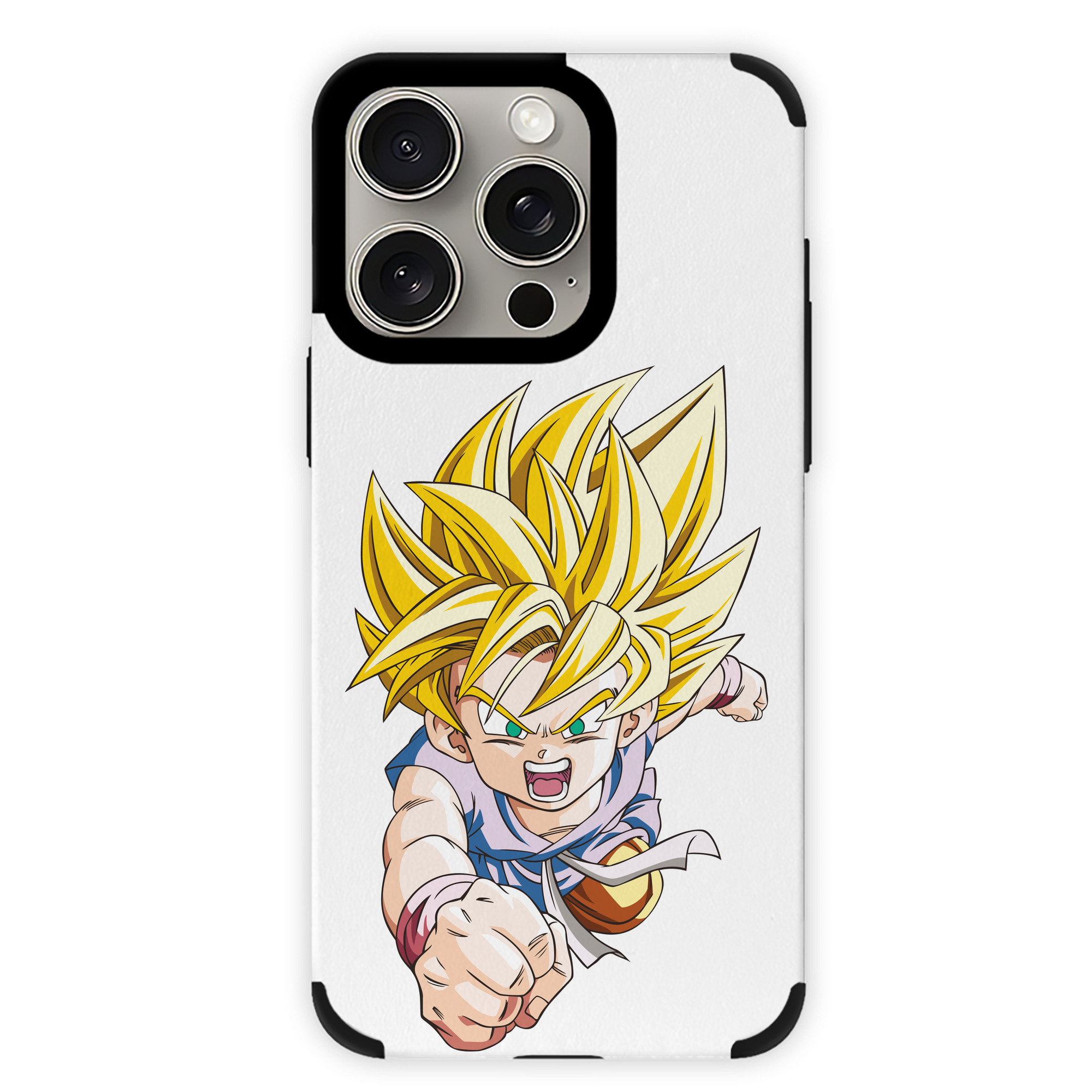 （画像用） ドラゴンボール ベジット DRAGON BALL Vegetto 【iPhone15ProMax対応】 PUレザー スマホケース 耐衝撃＆黄変防止