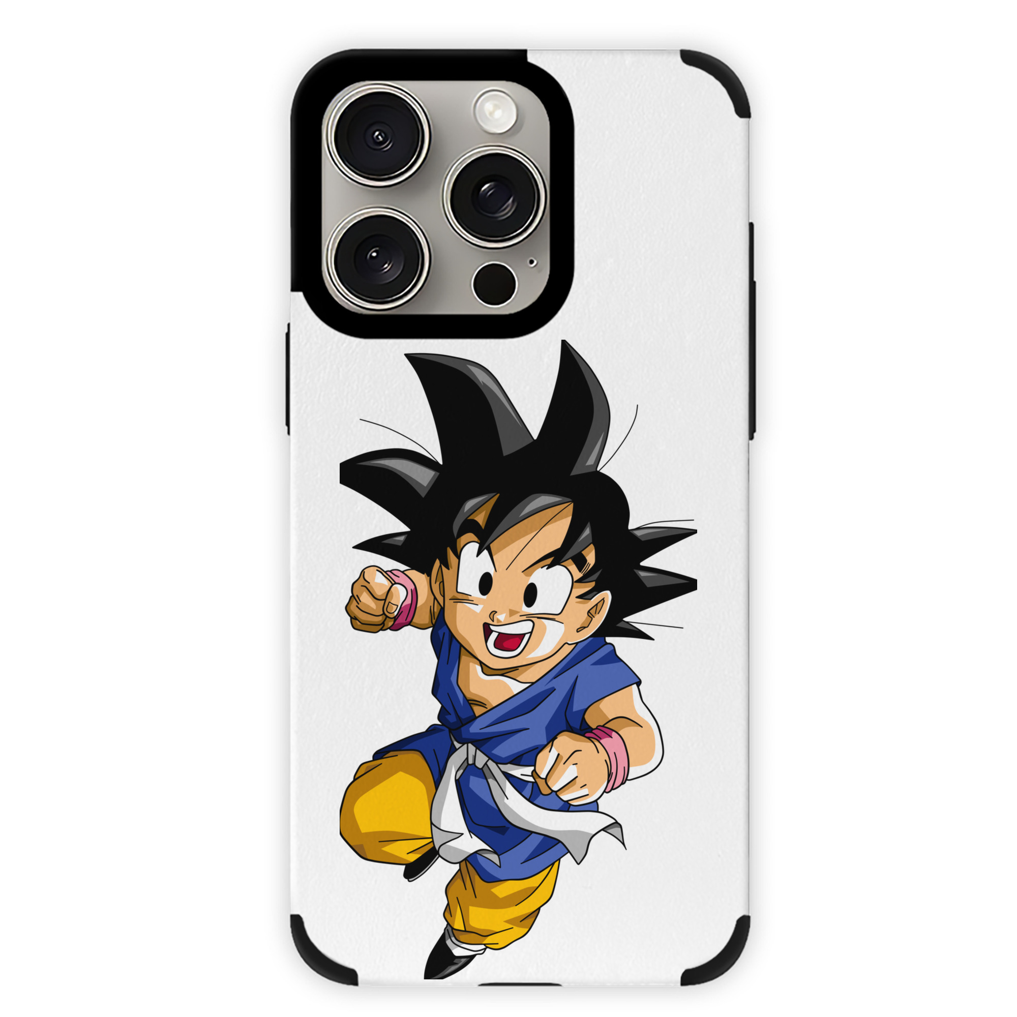 （画像用） ドラゴンボール 孫悟天 そん ごてん DRAGON BALL Son Goten 【iPhone15ProMax対応】 PUレザー スマホケース 耐衝撃＆黄変防止