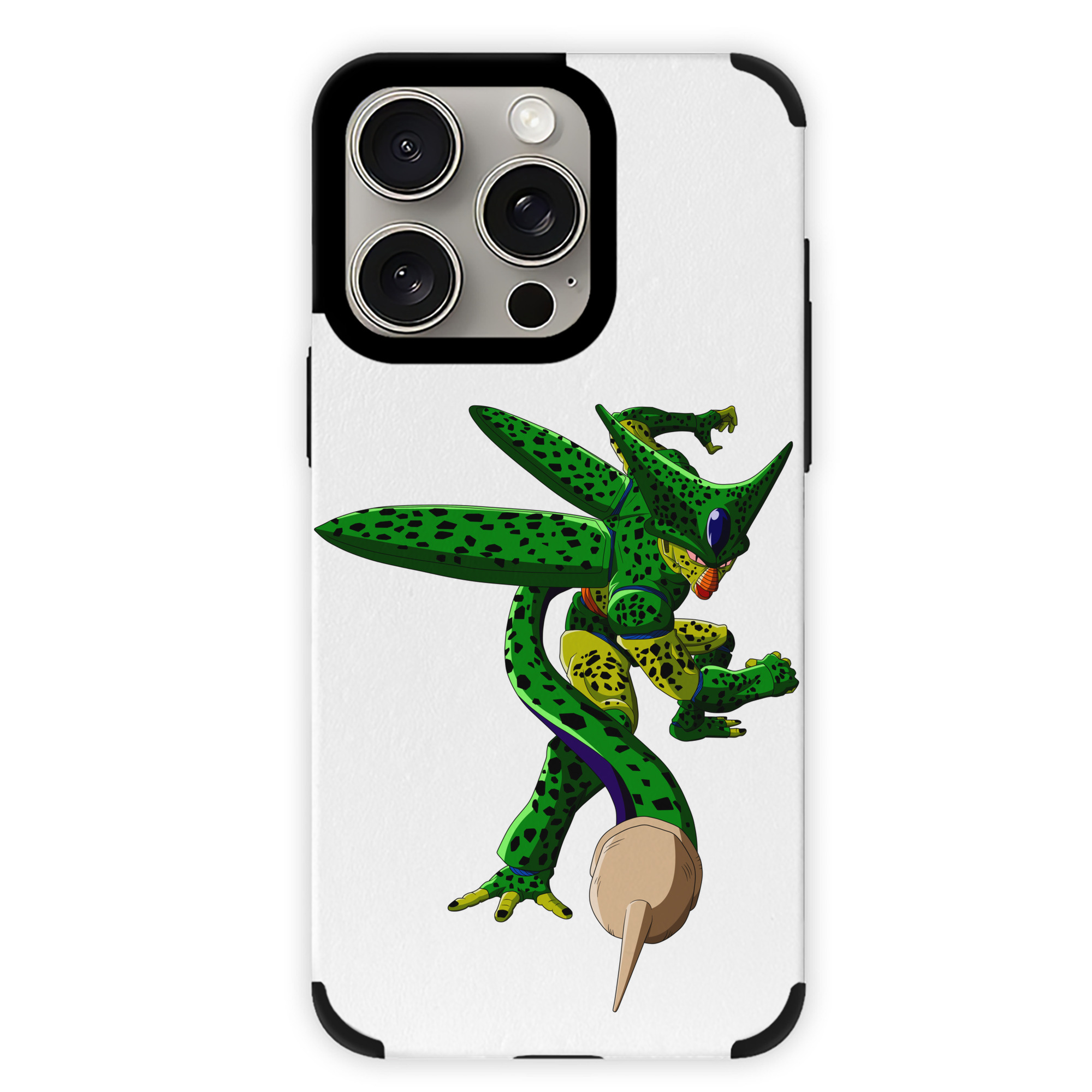 （画像用） ドラゴンボール セル DRAGON BALL Cell 【iPhone15ProMax対応】 PUレザー スマホケース 耐衝撃＆黄変防止