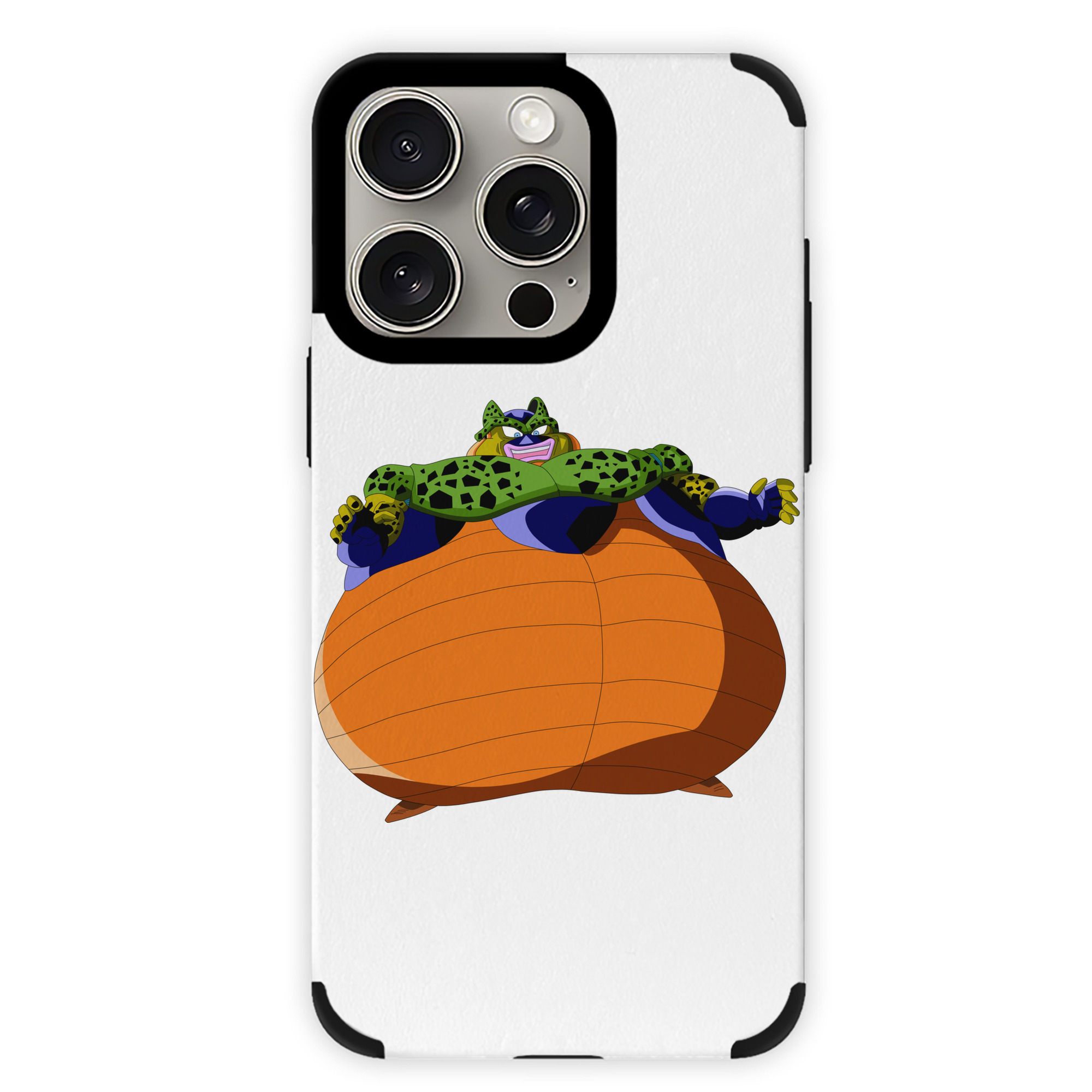 （画像用） ドラゴンボール セル DRAGON BALL Cell 【iPhone15ProMax対応】 PUレザー スマホケース 耐衝撃＆黄変防止