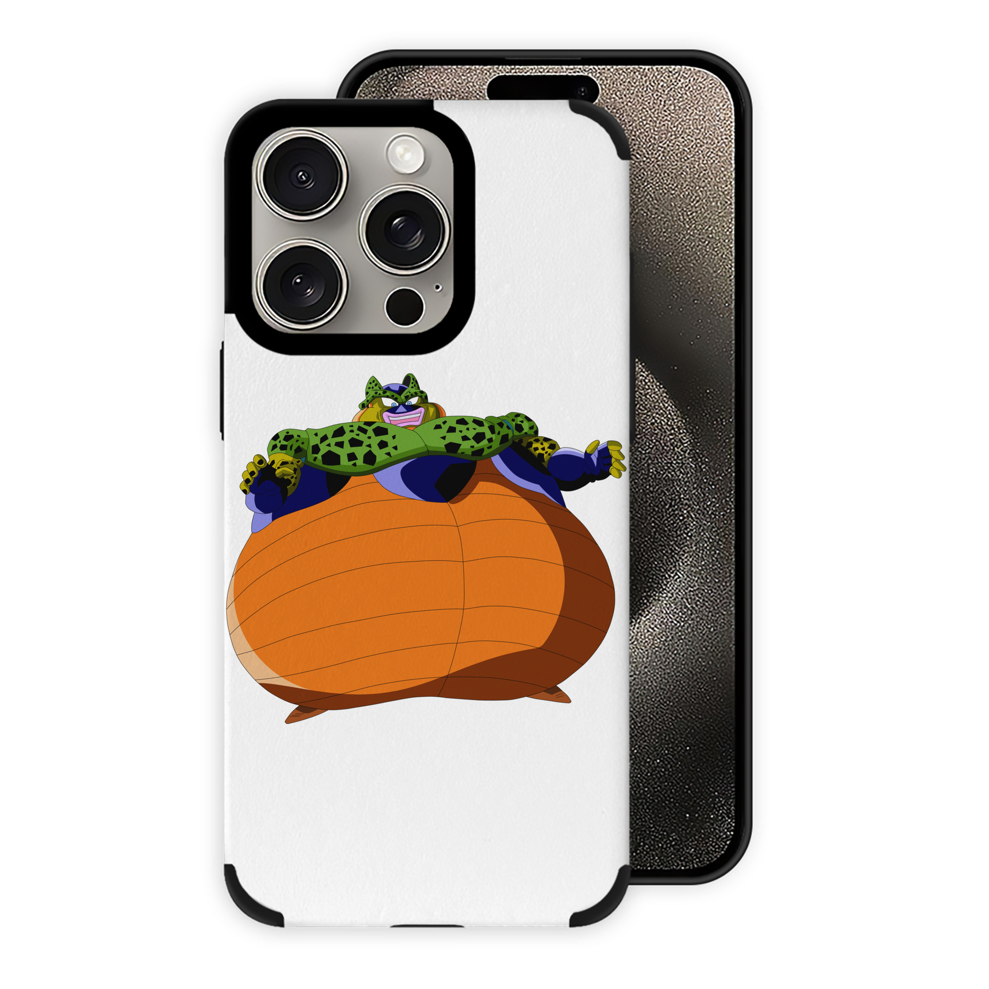 （画像用） ドラゴンボール セル DRAGON BALL Cell 【iPhone15ProMax対応】 PUレザー スマホケース 耐衝撃＆黄変防止