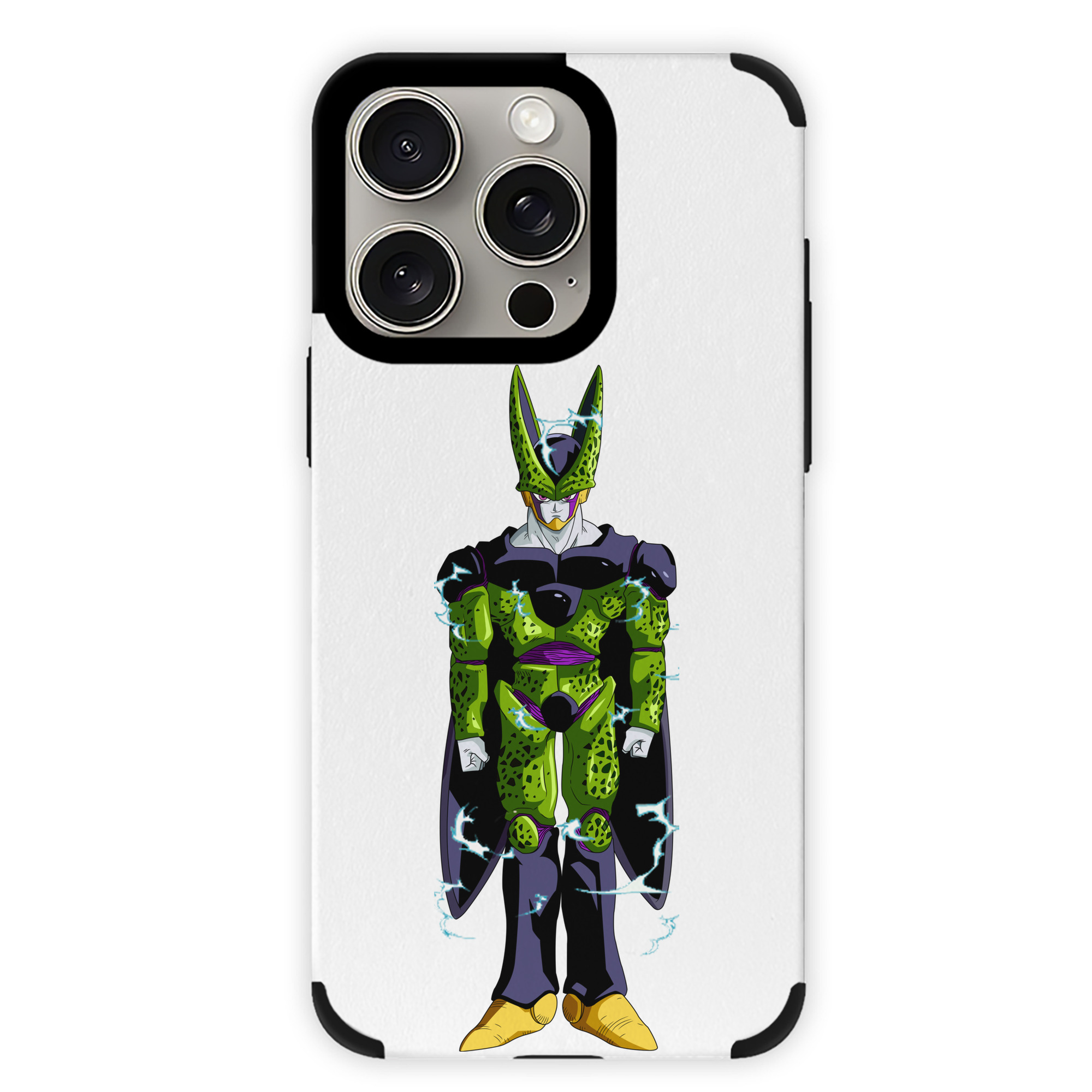 （画像用） ドラゴンボール セル DRAGON BALL Cell 【iPhone15ProMax対応】 PUレザー スマホケース 耐衝撃＆黄変防止