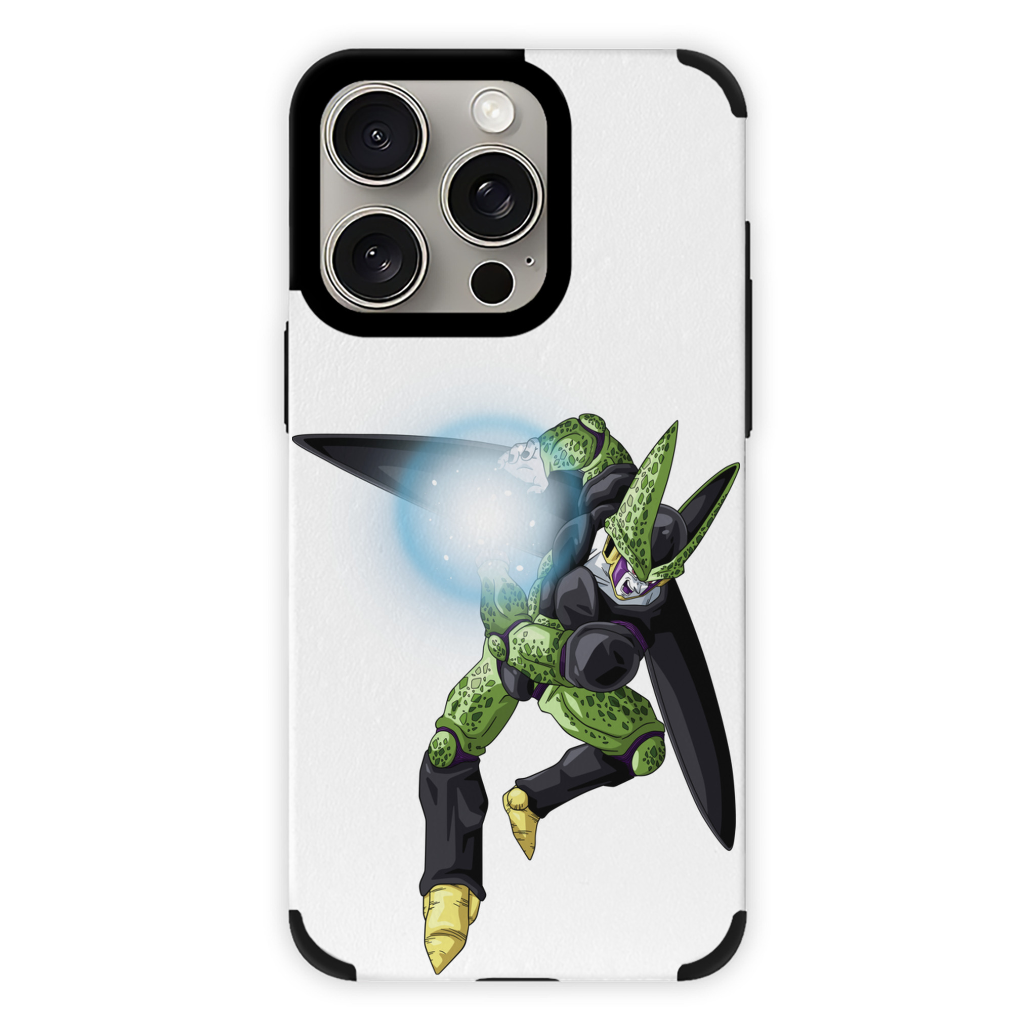 （画像用） ドラゴンボール セル DRAGON BALL Cell 【iPhone15ProMax対応】 PUレザー スマホケース 耐衝撃＆黄変防止