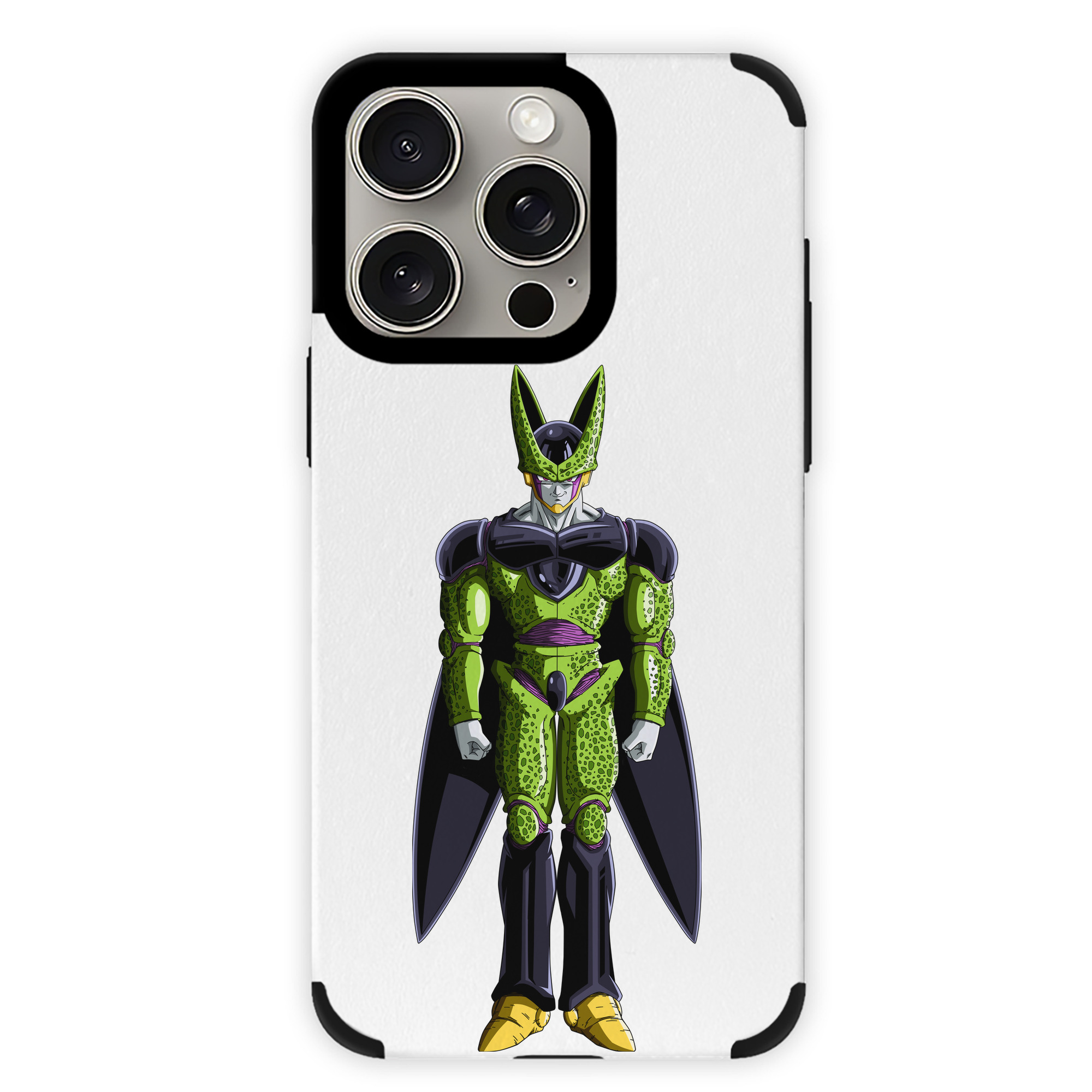 （画像用） ドラゴンボール セル DRAGON BALL Cell 【iPhone15ProMax対応】 PUレザー スマホケース 耐衝撃＆黄変防止