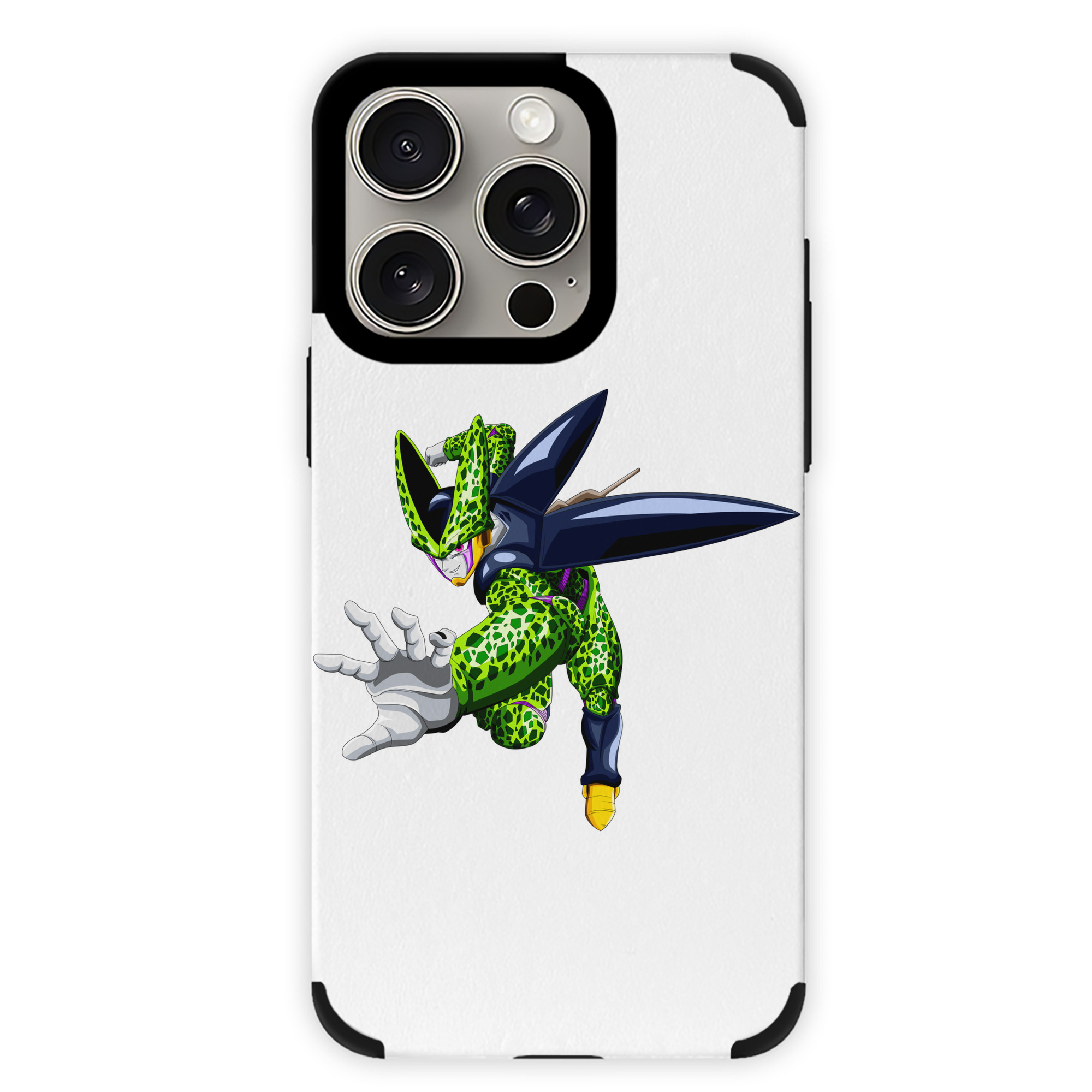 （画像用） ドラゴンボール セル DRAGON BALL Cell 【iPhone15ProMax対応】 PUレザー スマホケース 耐衝撃＆黄変防止