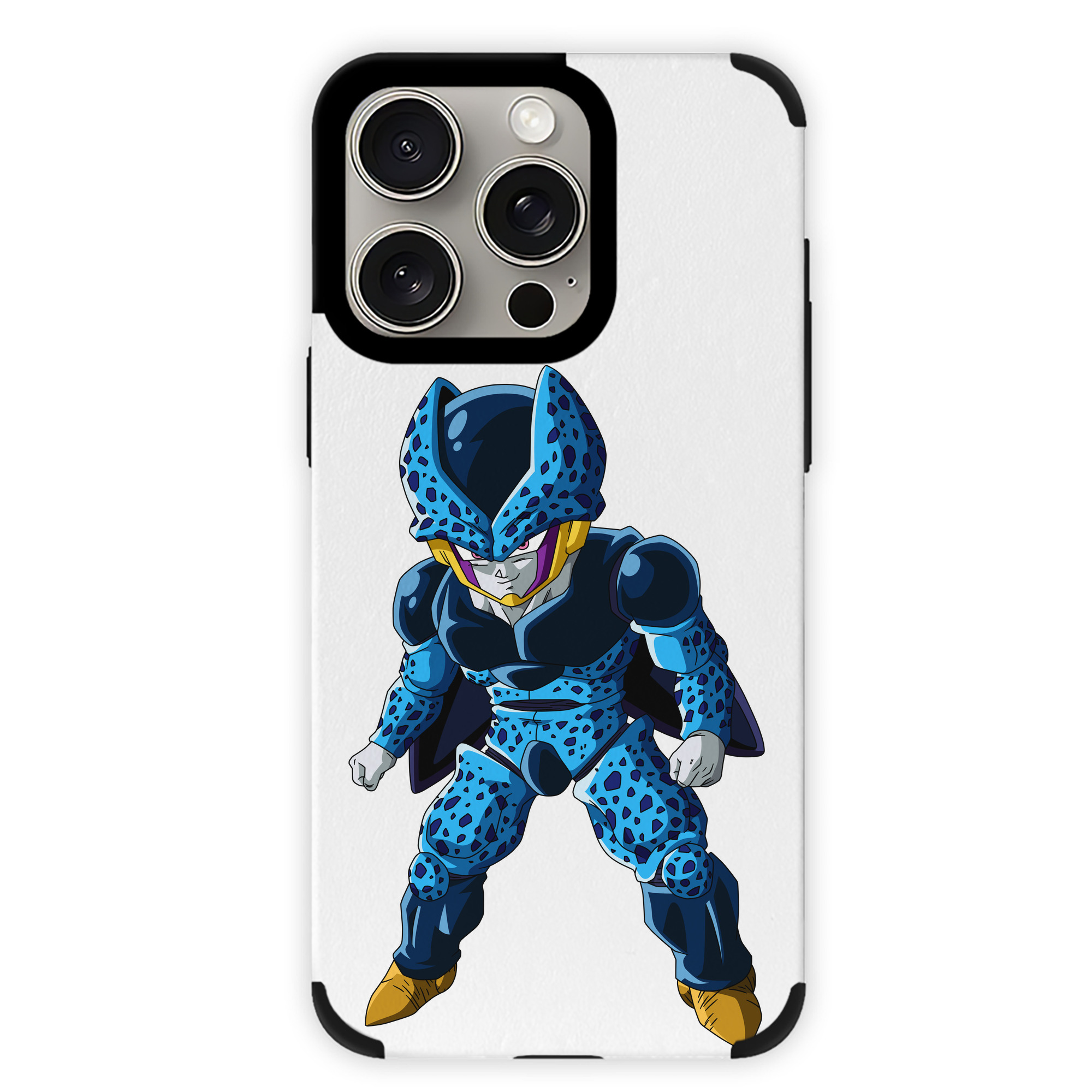 （画像用） ドラゴンボール セル DRAGON BALL Cell 【iPhone15ProMax対応】 PUレザー スマホケース 耐衝撃＆黄変防止
