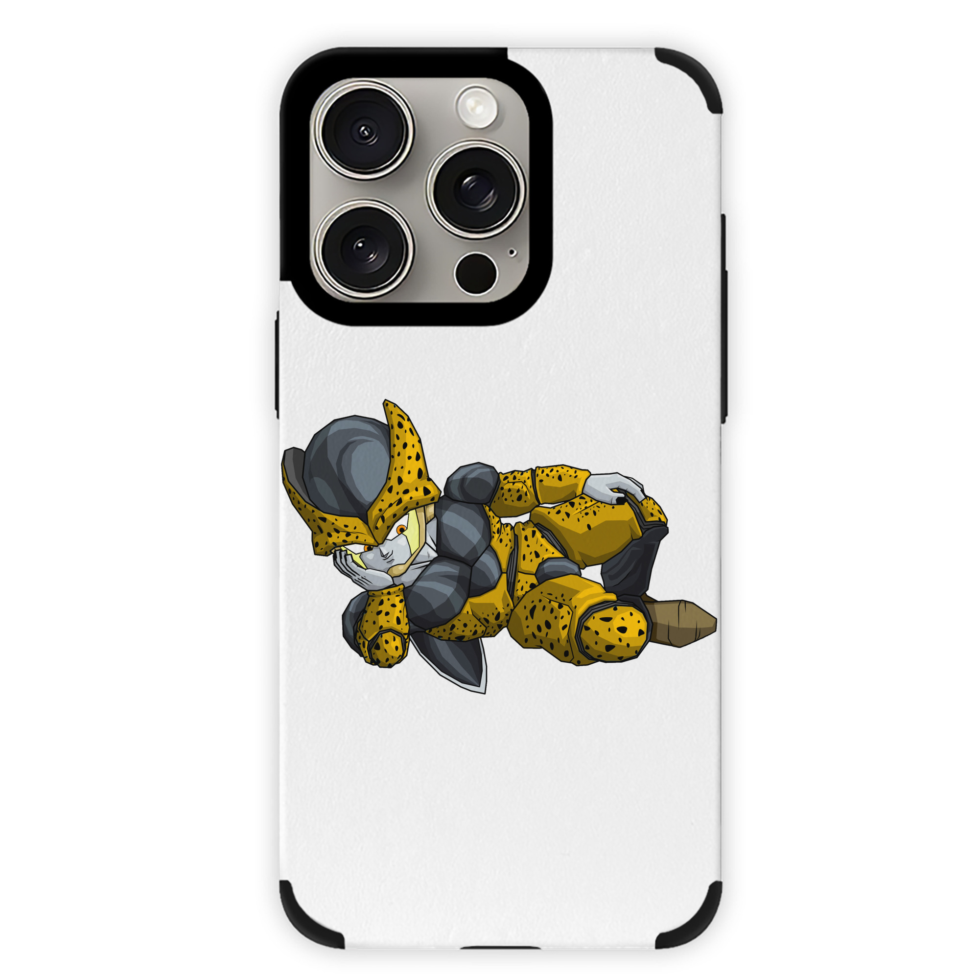 （画像用） ドラゴンボール セル DRAGON BALL Cell 【iPhone15ProMax対応】 PUレザー スマホケース 耐衝撃＆黄変防止