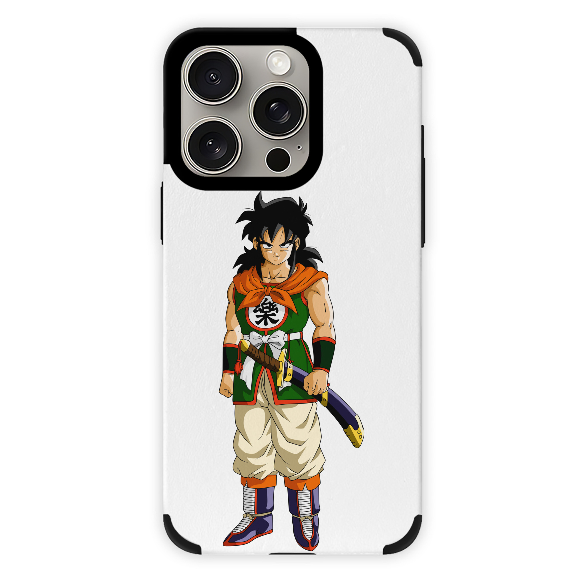 （画像用） ドラゴンボール ヤムチャ DRAGON BALL Yamcha 【iPhone15ProMax対応】 PUレザー スマホケース 耐衝撃＆黄変防止