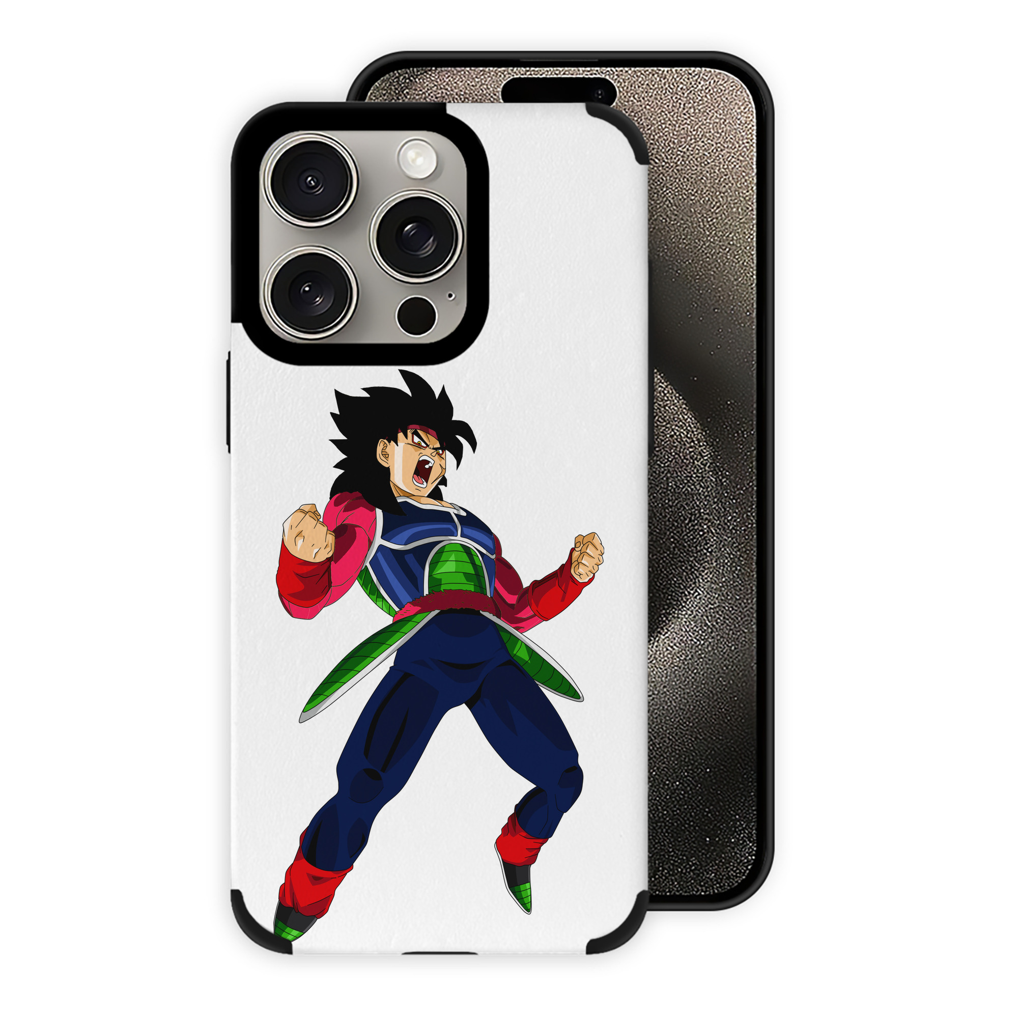 （画像用） ドラゴンボール バーダック DRAGON BALL Burdock 【iPhone15ProMax対応】 PUレザー スマホケース 耐衝撃＆黄変防止