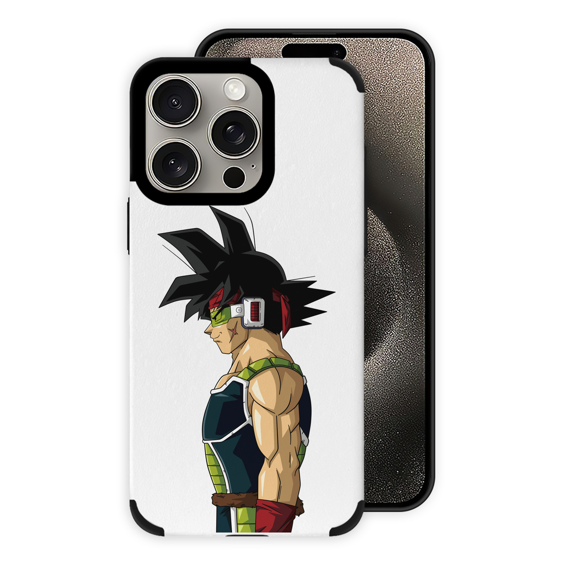 （画像用） ドラゴンボール バーダック DRAGON BALL Burdock 【iPhone15ProMax対応】 PUレザー スマホケース 耐衝撃＆黄変防止