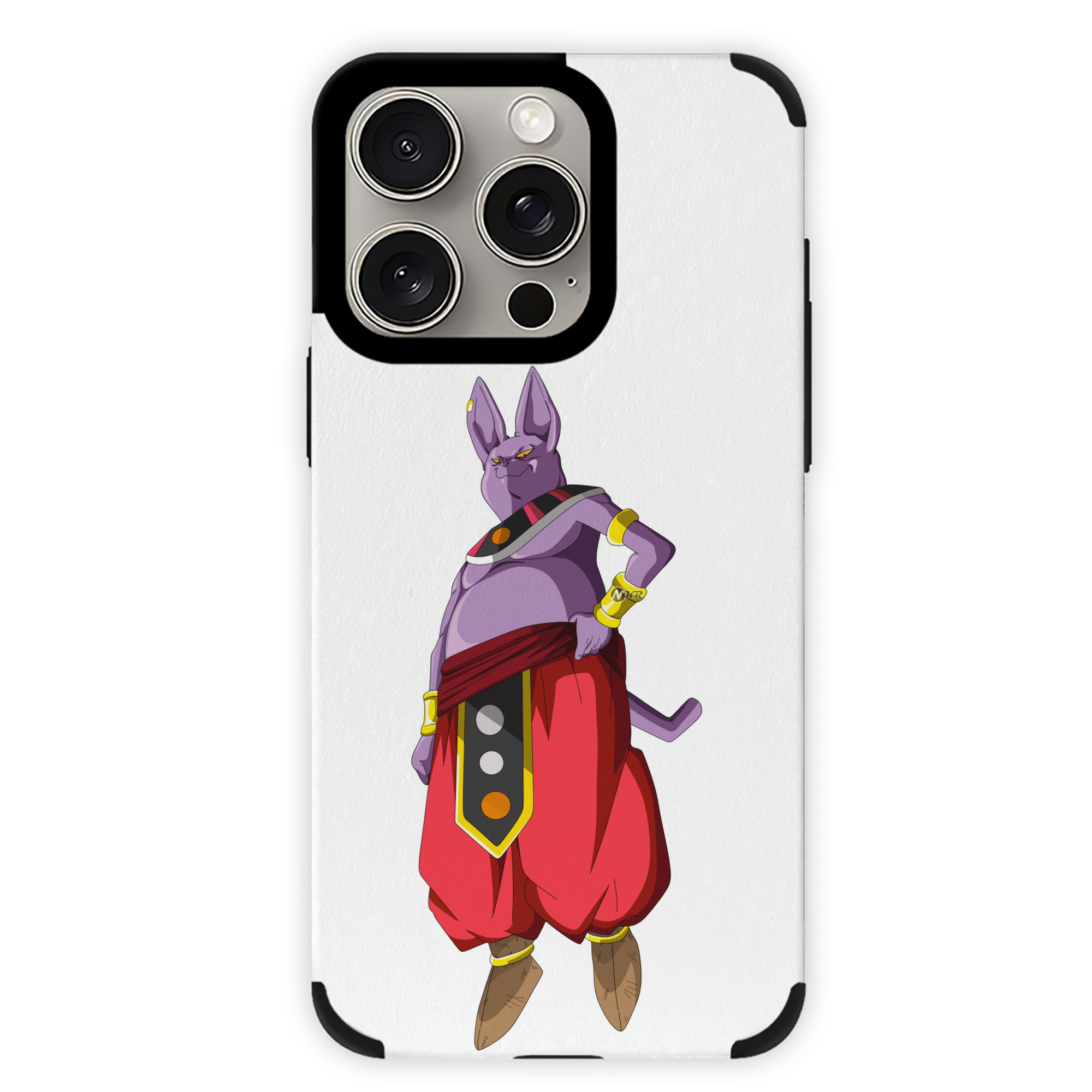 （画像用） ドラゴンボール シャンパ DRAGON BALL Champa 【iPhone15ProMax対応】 PUレザー スマホケース 耐衝撃＆黄変防止