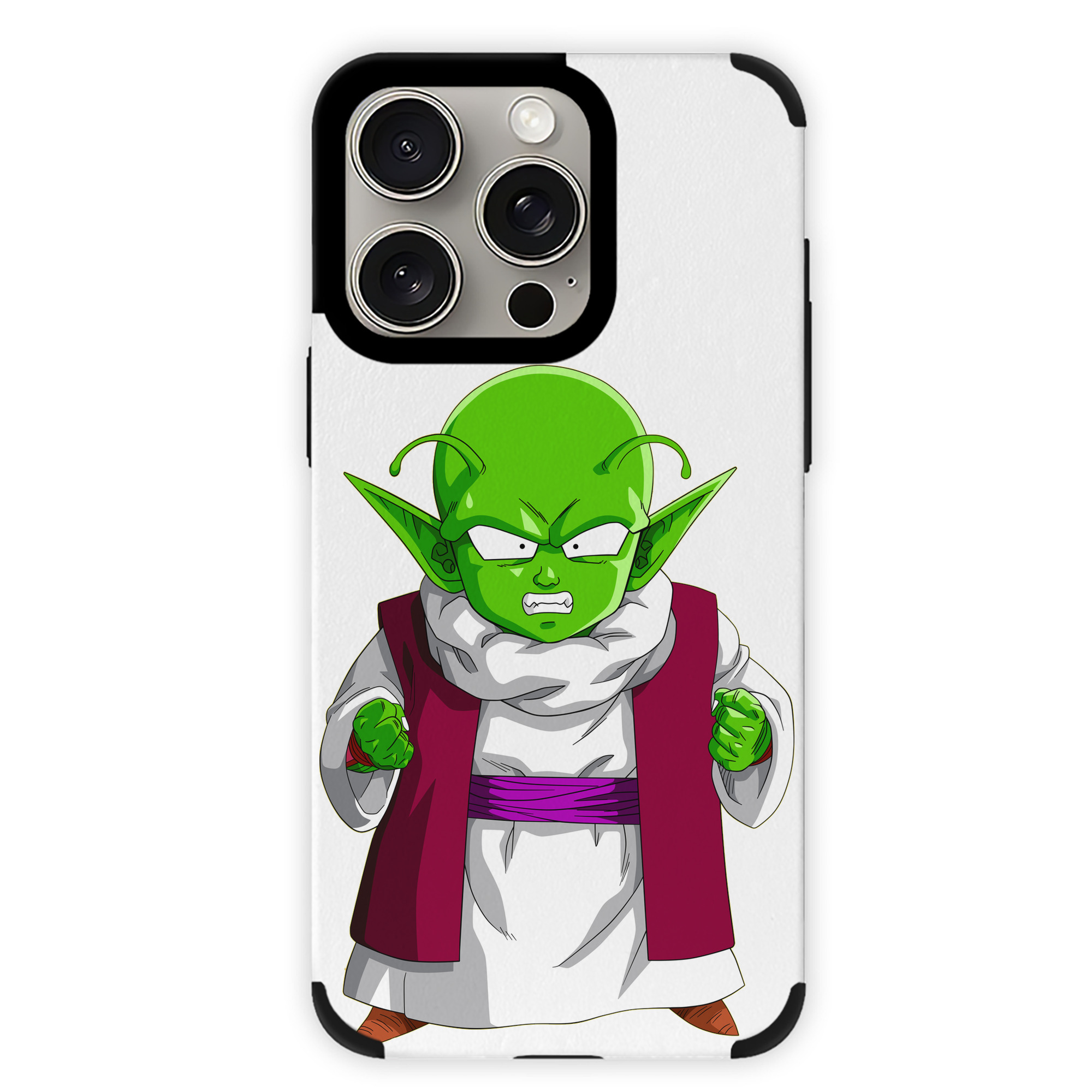 （画像用） ドラゴンボール ピッコロ DRAGON BALL Piccolo 【iPhone15ProMax対応】 PUレザー スマホケース 耐衝撃＆黄変防止