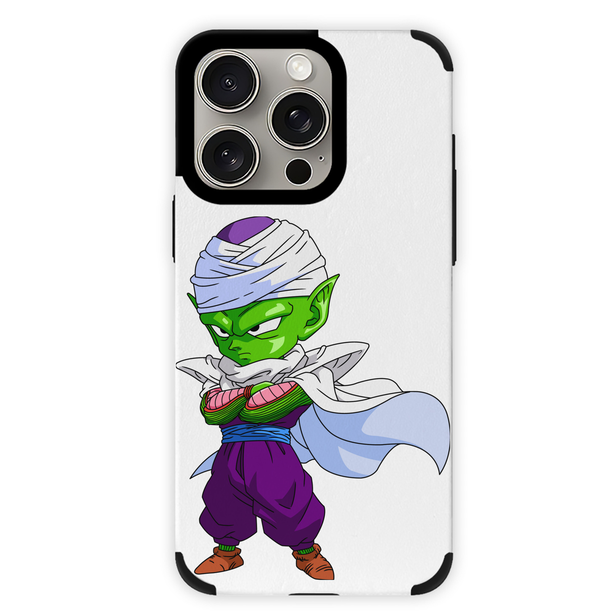 （画像用） ドラゴンボール ピッコロ DRAGON BALL Piccolo 【iPhone15ProMax対応】 PUレザー スマホケース 耐衝撃＆黄変防止