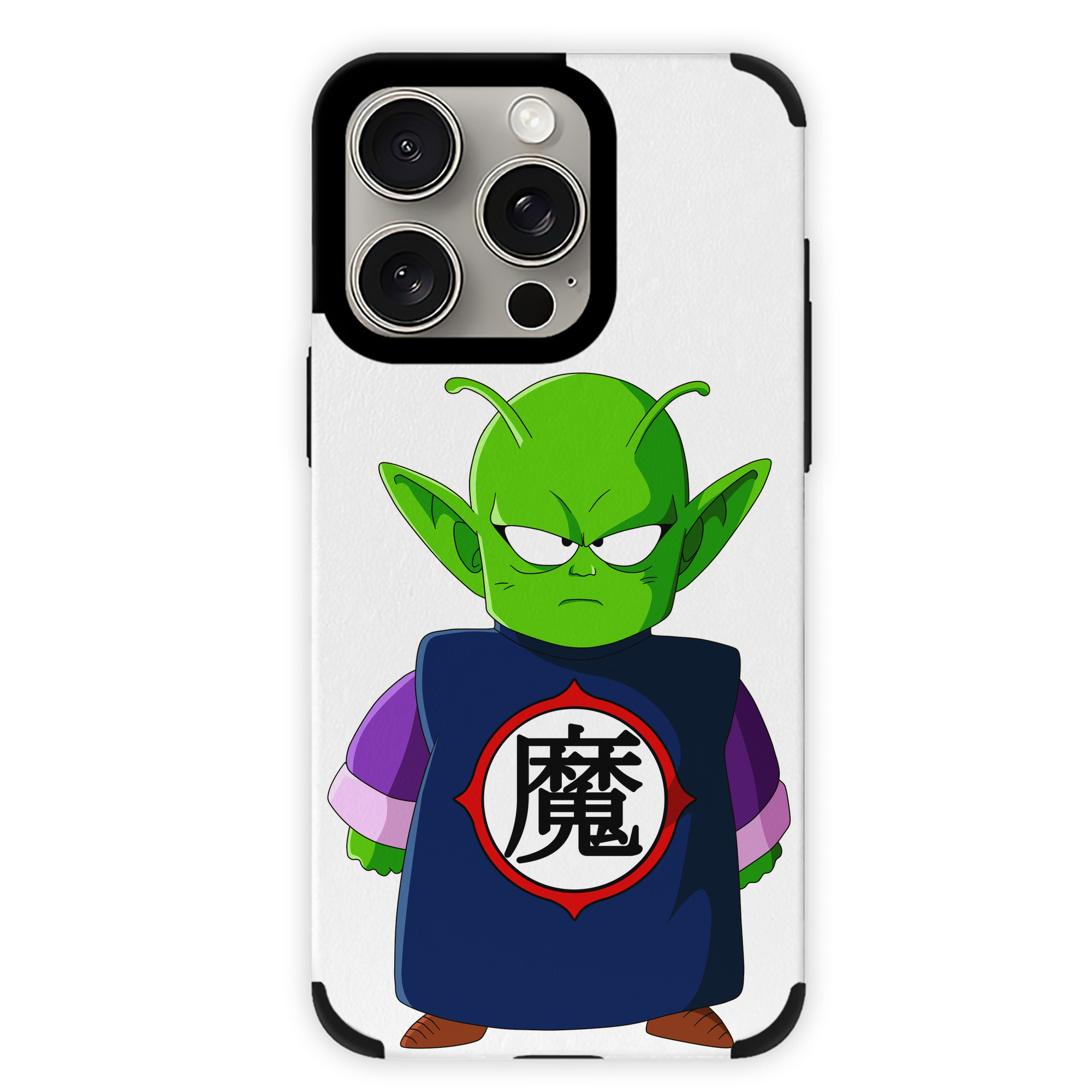 （画像用） ドラゴンボール ピッコロ DRAGON BALL Piccolo 【iPhone15ProMax対応】 PUレザー スマホケース 耐衝撃＆黄変防止