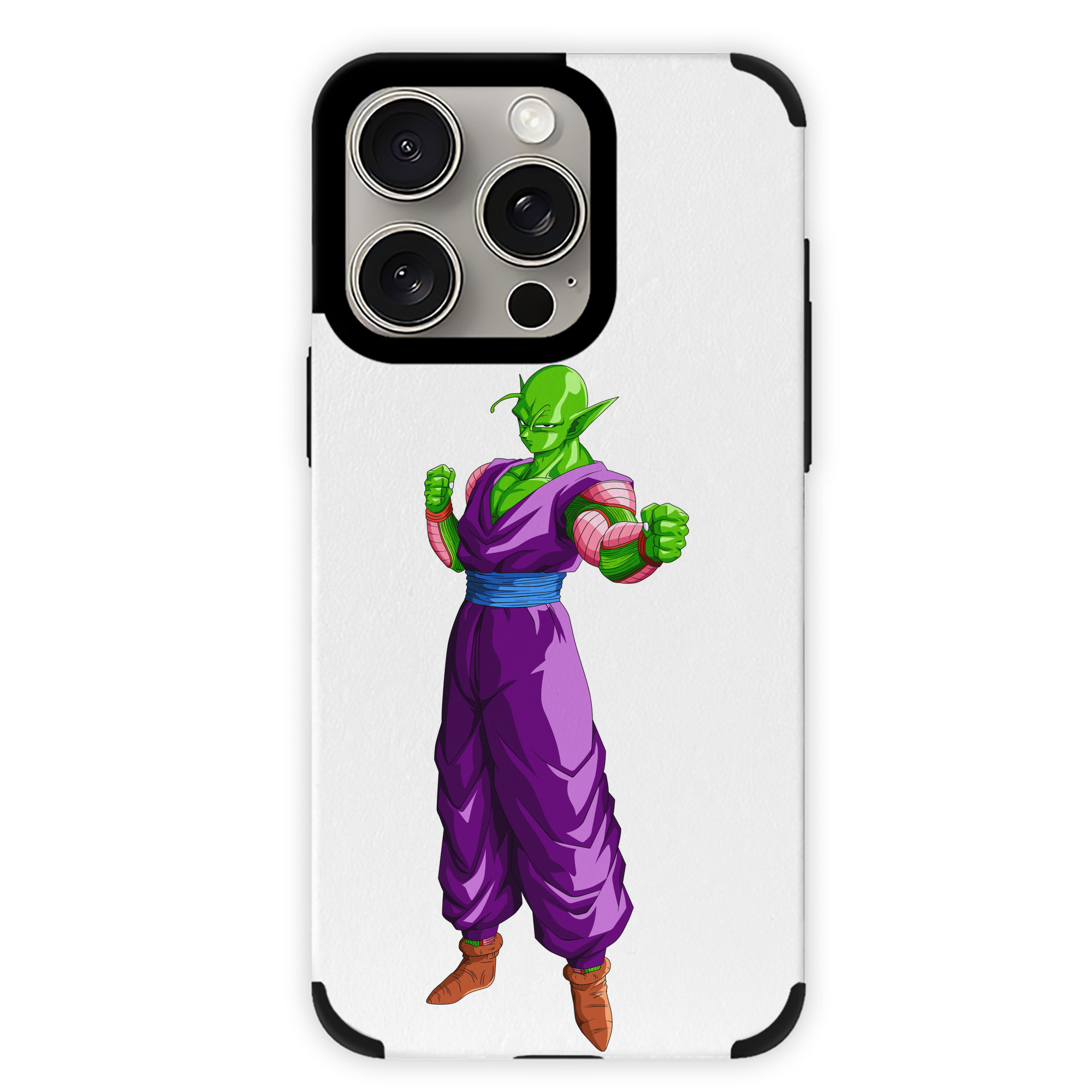 （画像用） ドラゴンボール ピッコロ DRAGON BALL Piccolo 【iPhone15ProMax対応】 PUレザー スマホケース 耐衝撃＆黄変防止