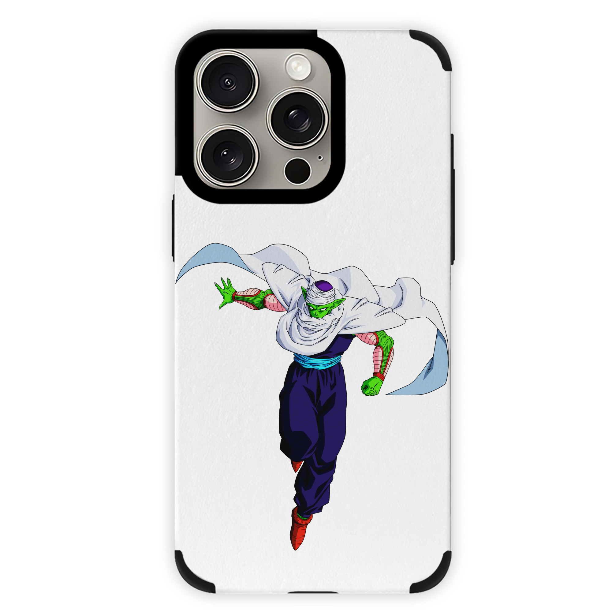 （画像用） ドラゴンボール ピッコロ DRAGON BALL Piccolo 【iPhone15ProMax対応】 PUレザー スマホケース 耐衝撃＆黄変防止