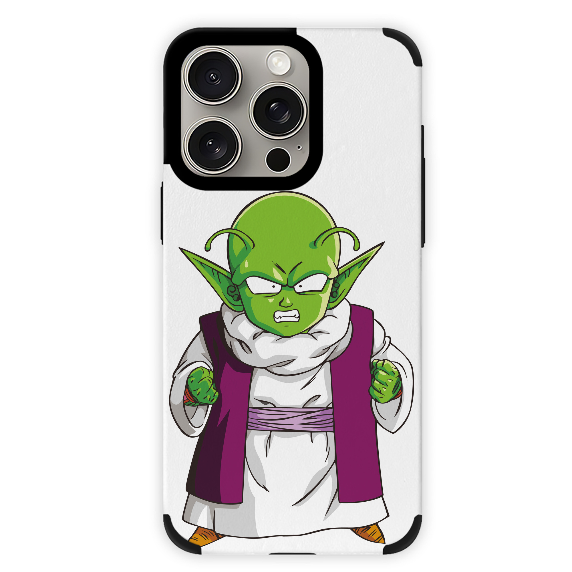 （画像用） ドラゴンボール ピッコロ DRAGON BALL Piccolo 【iPhone15ProMax対応】 PUレザー スマホケース 耐衝撃＆黄変防止