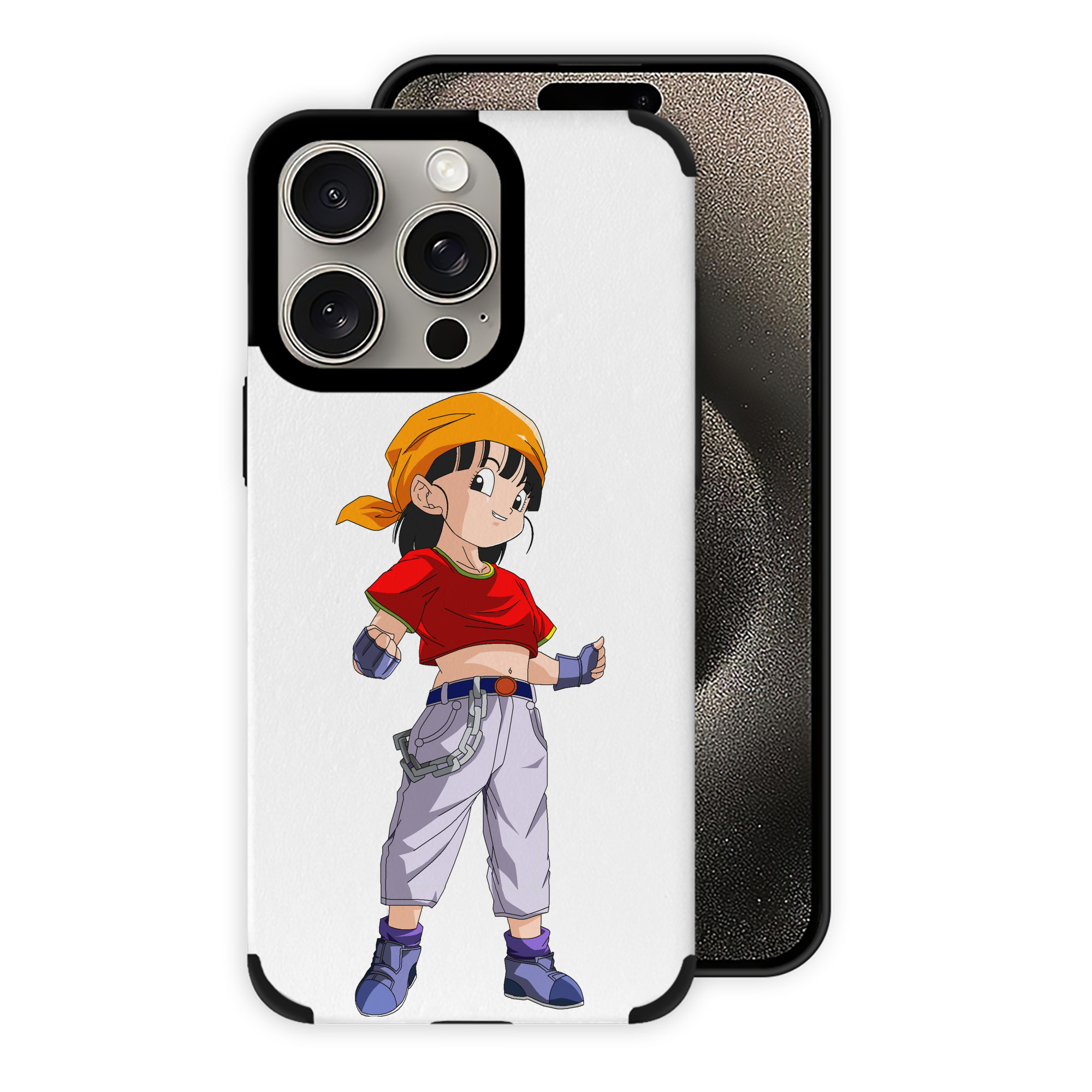（画像用） ドラゴンボール パン DRAGON BALL Pan 【iPhone15ProMax対応】 PUレザー スマホケース 耐衝撃＆黄変防止